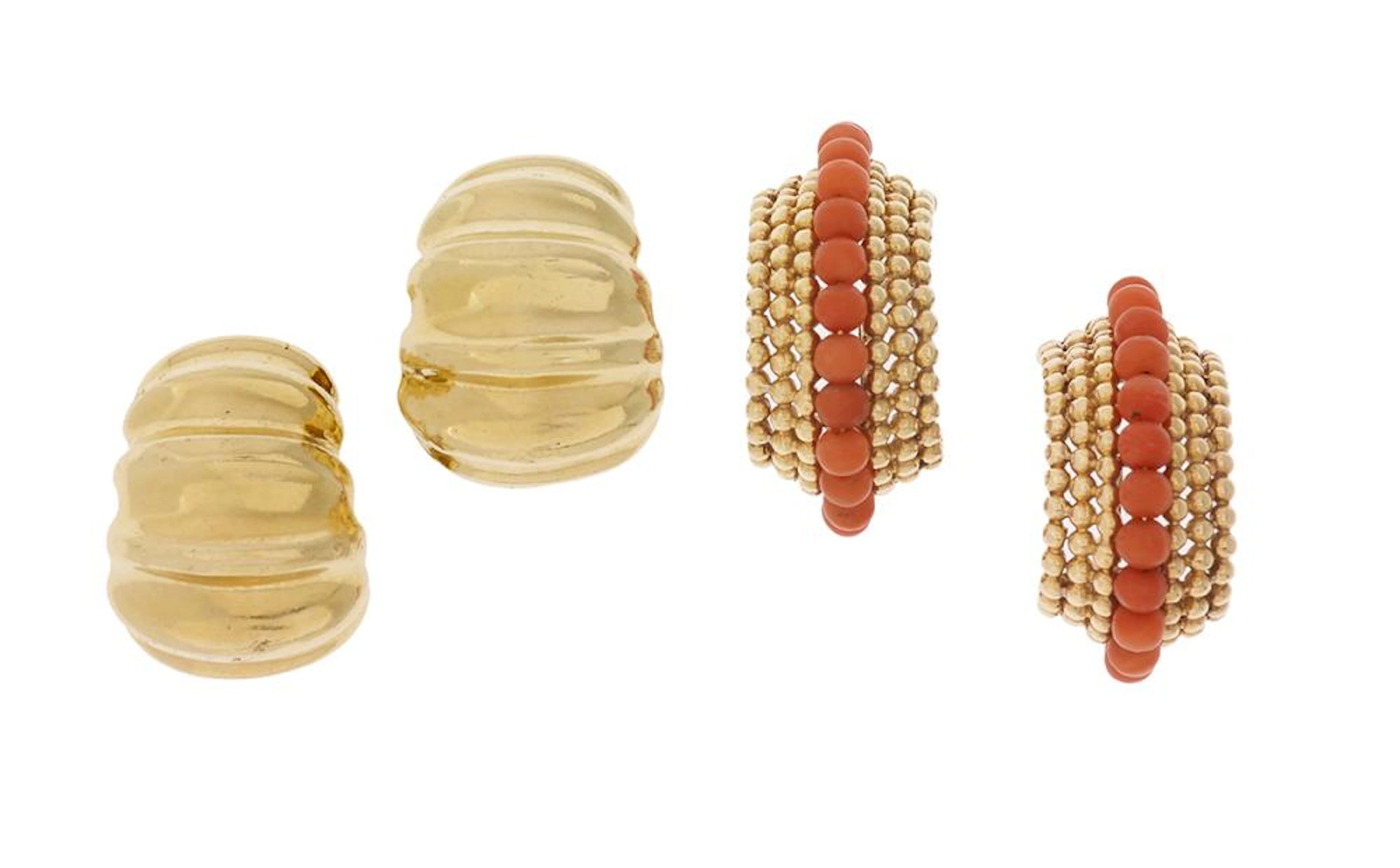 Two Pairs of Ear Clips