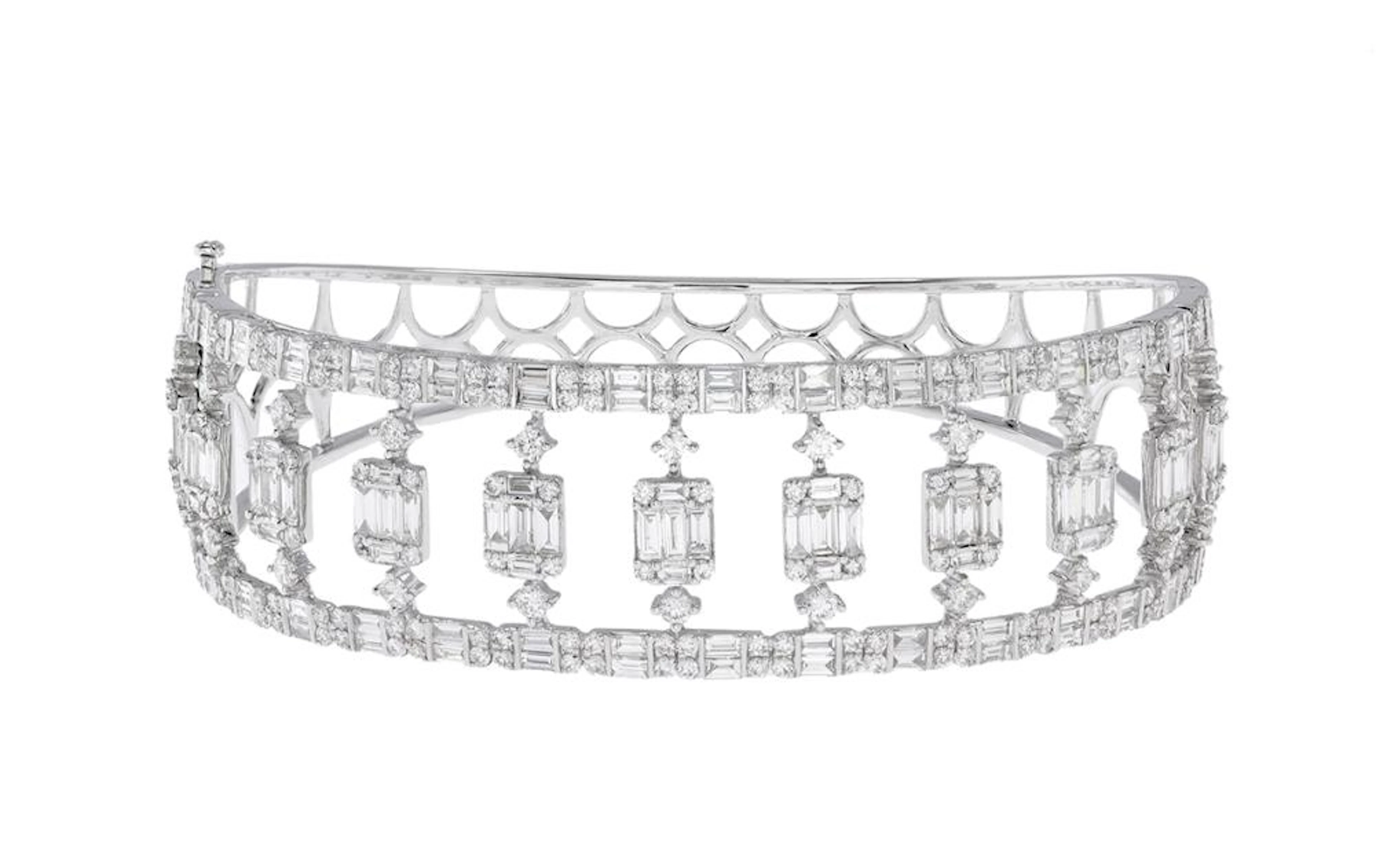 Diamond Bangle Bracelet