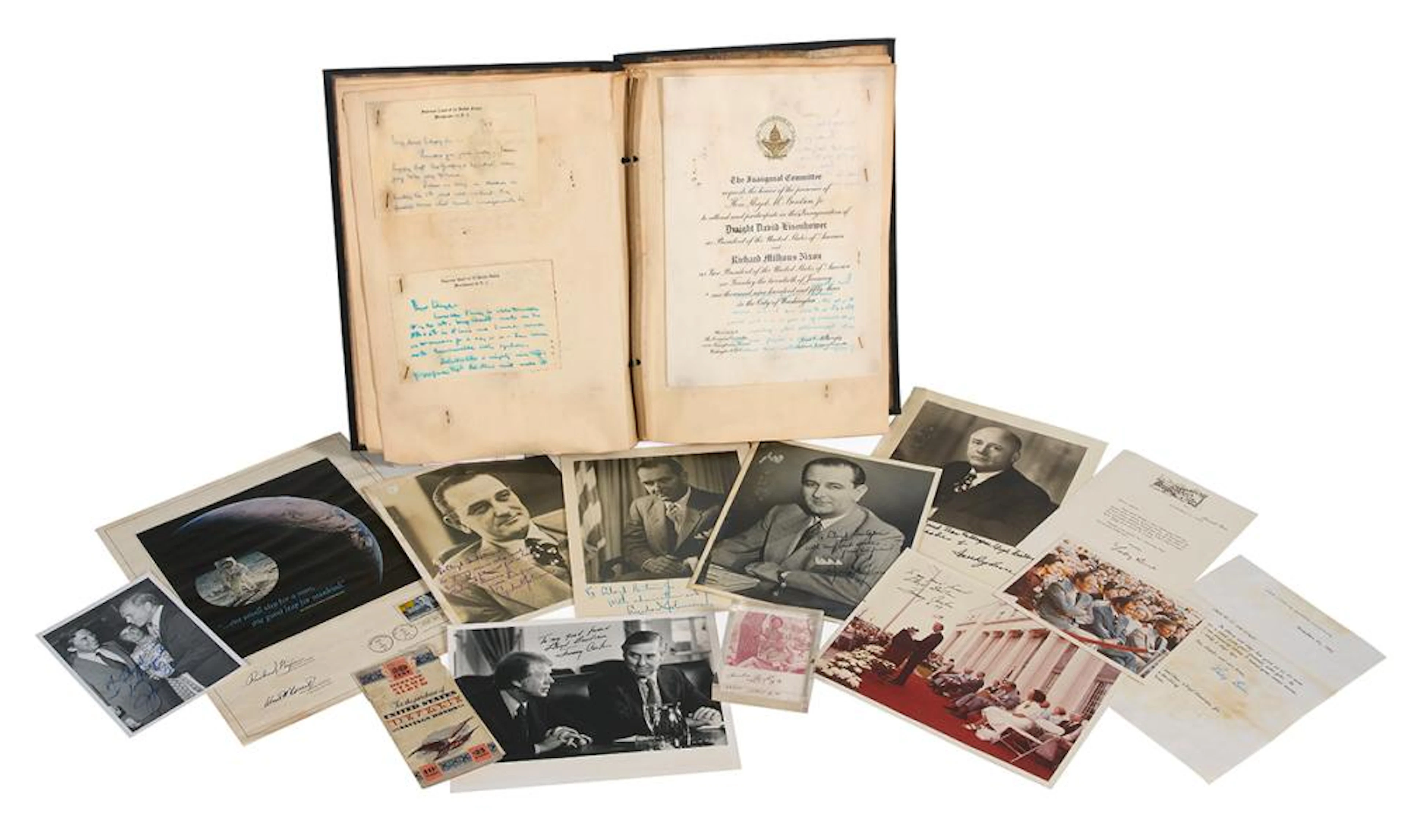 Lloyd Bentsen Letters and Ephemera, 1940s-1970s 14 pieces