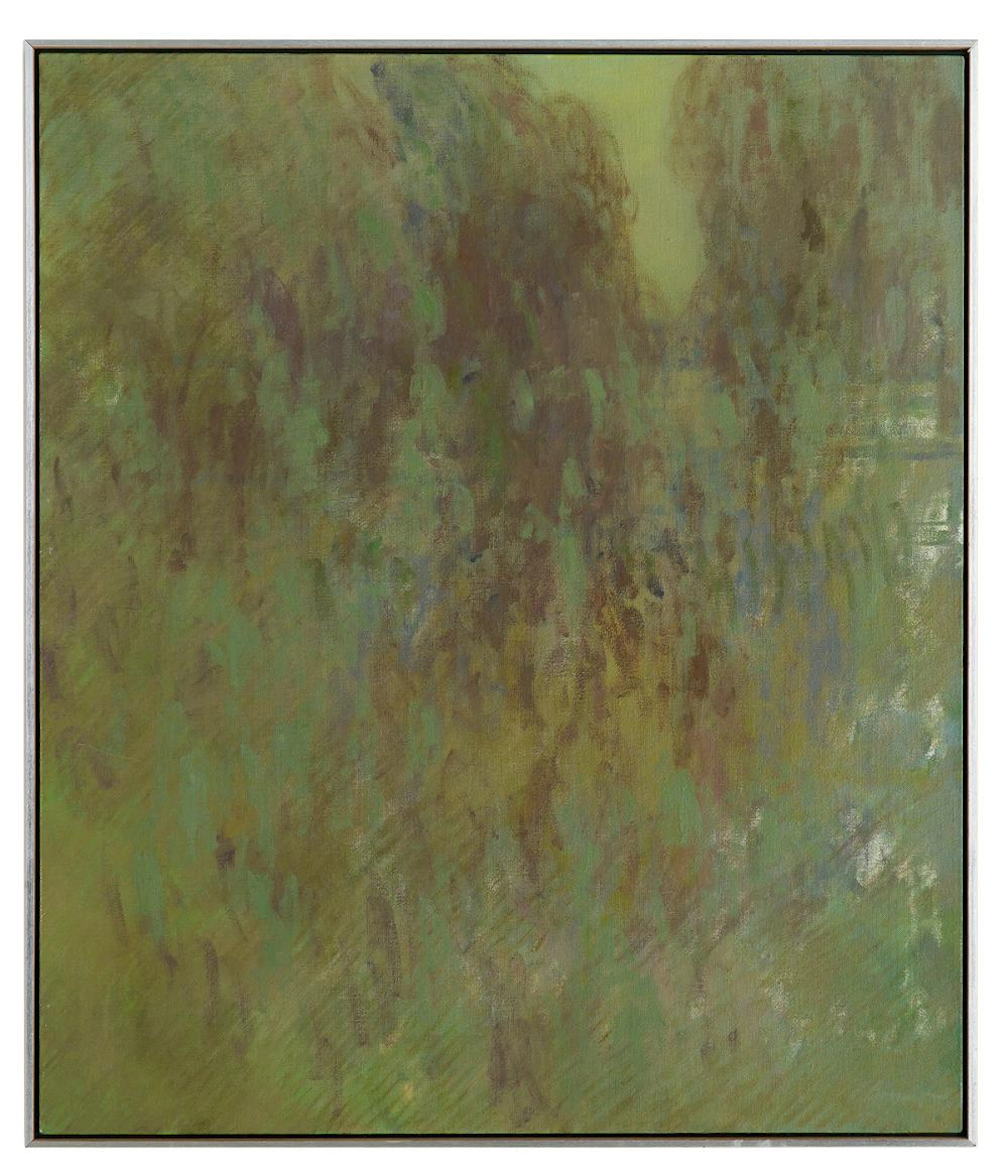 Richard Bogart (American, b. 1929), "Hanging in the Evening Stream"