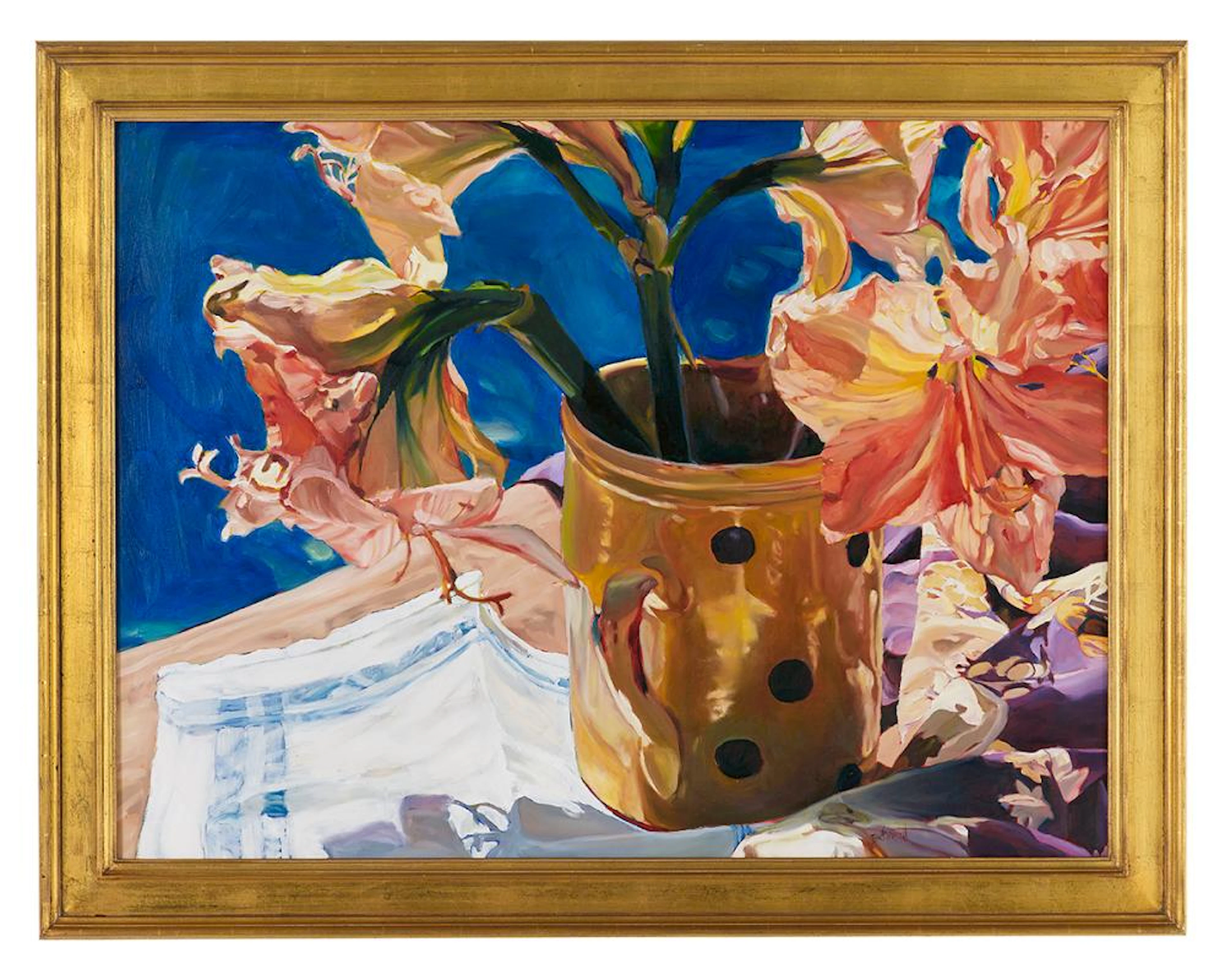 Catherine Behrent (American, b. 1947), "Poolside"