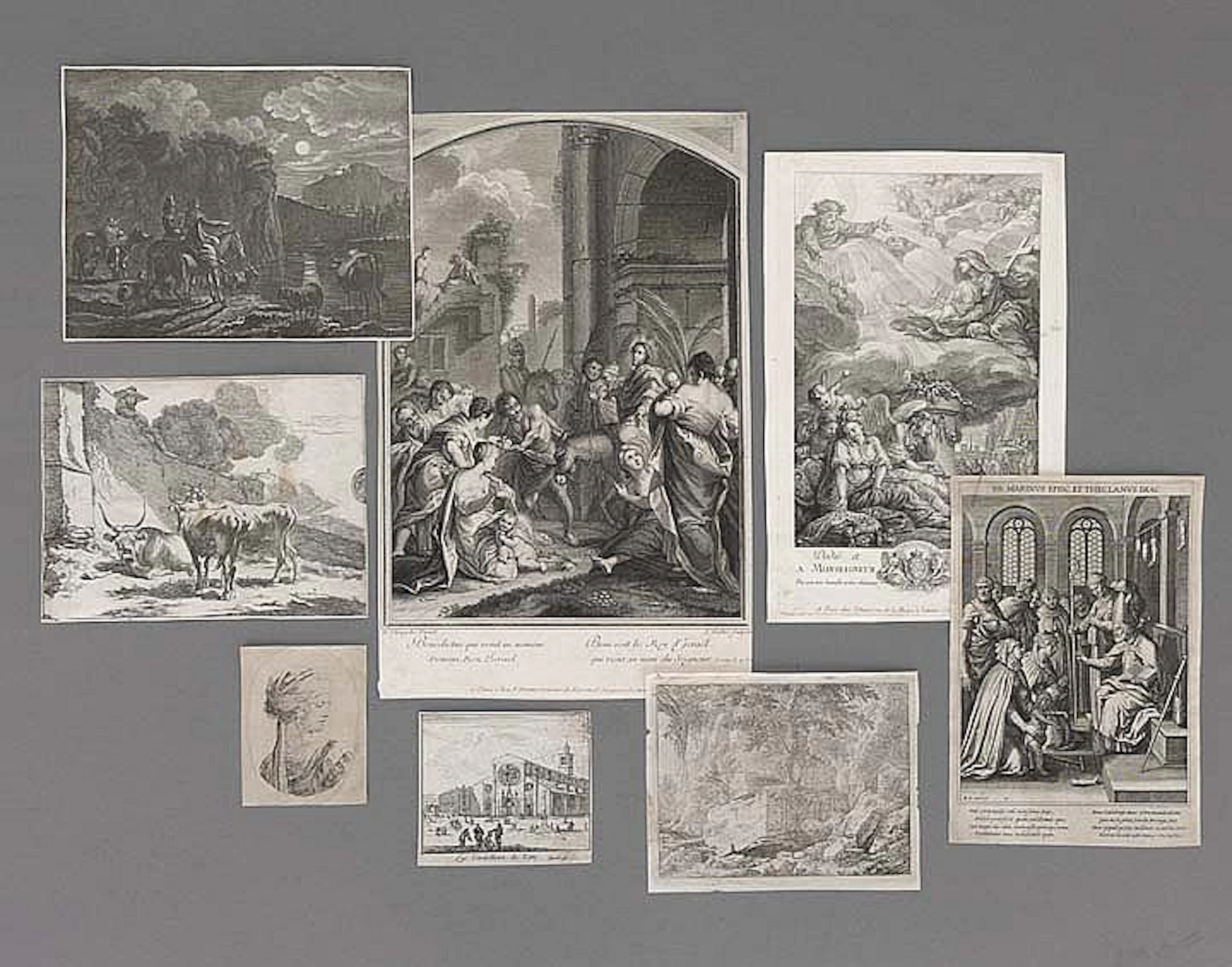 8 Continental Old Master Etchings & Engravings