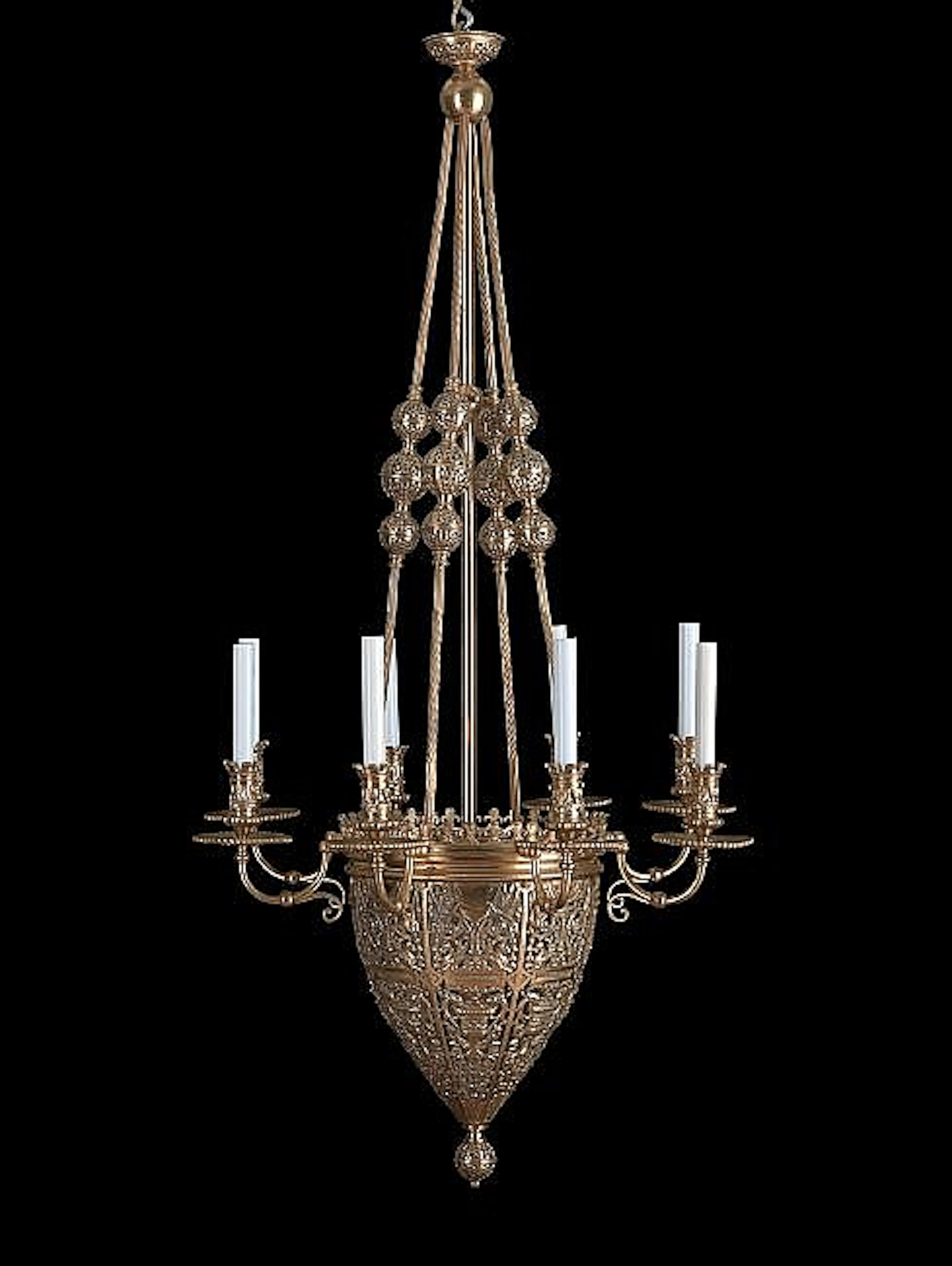 Continental Neoclassical-Style Chandelier