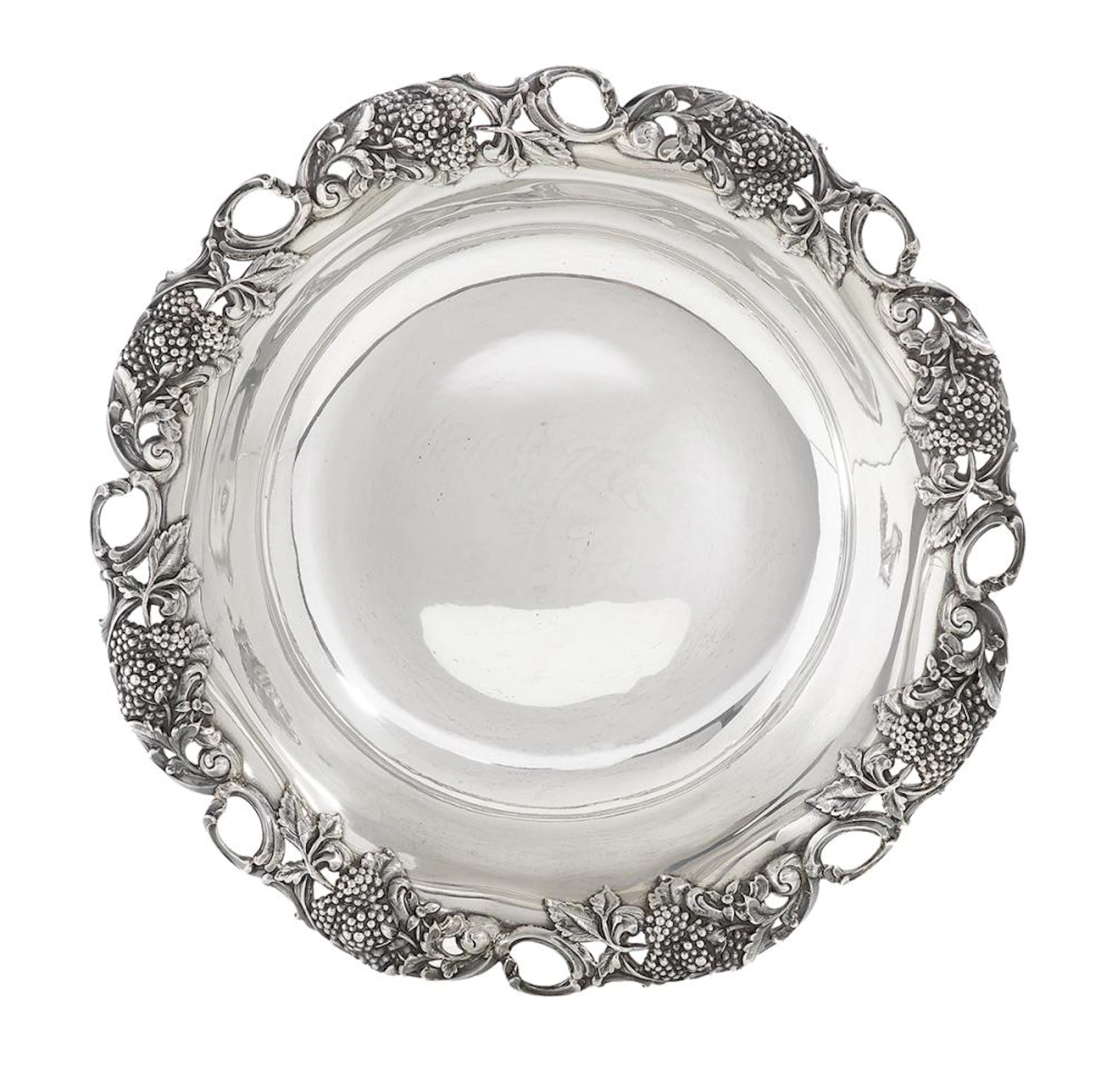 Tiffany & Co. Sterling Silver "Blackberry" Bowl