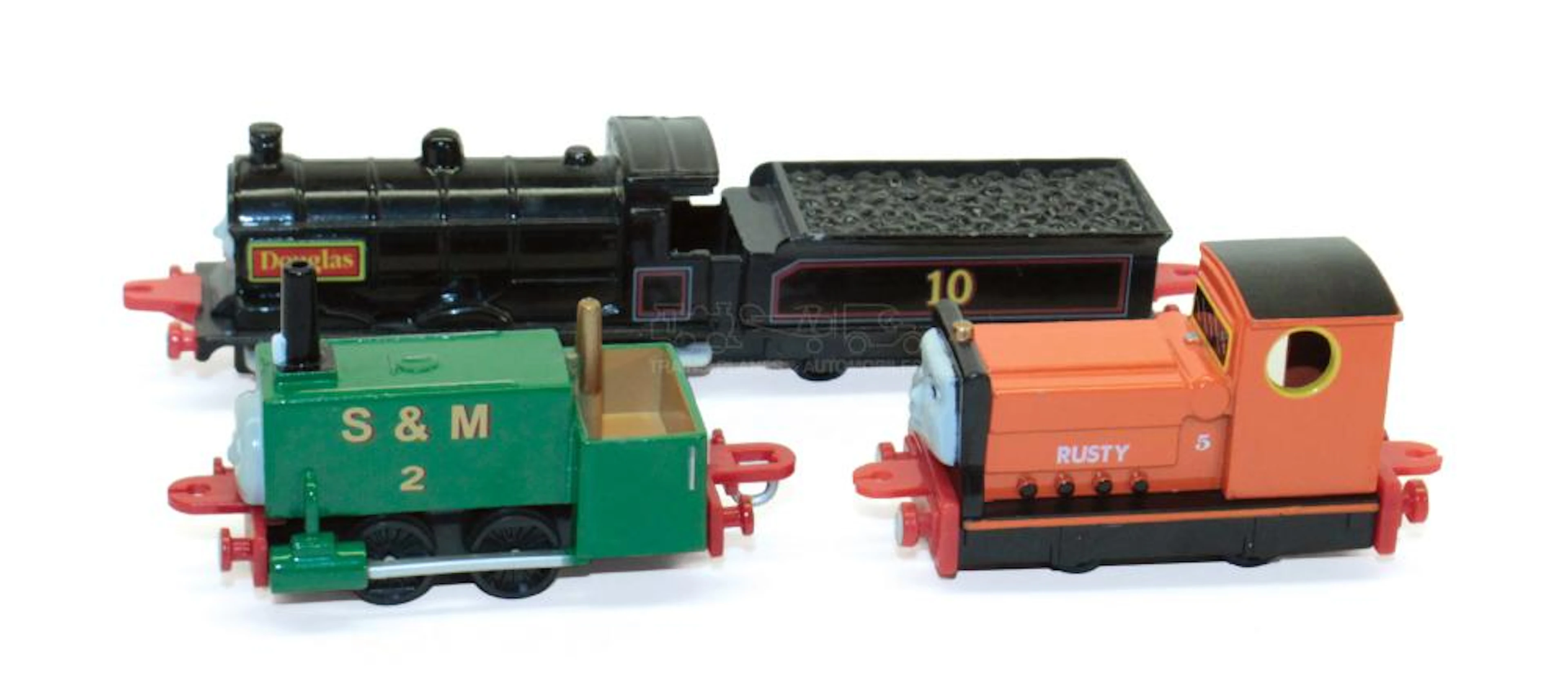 Three Ertl "Thomas & Friends" Locomotives