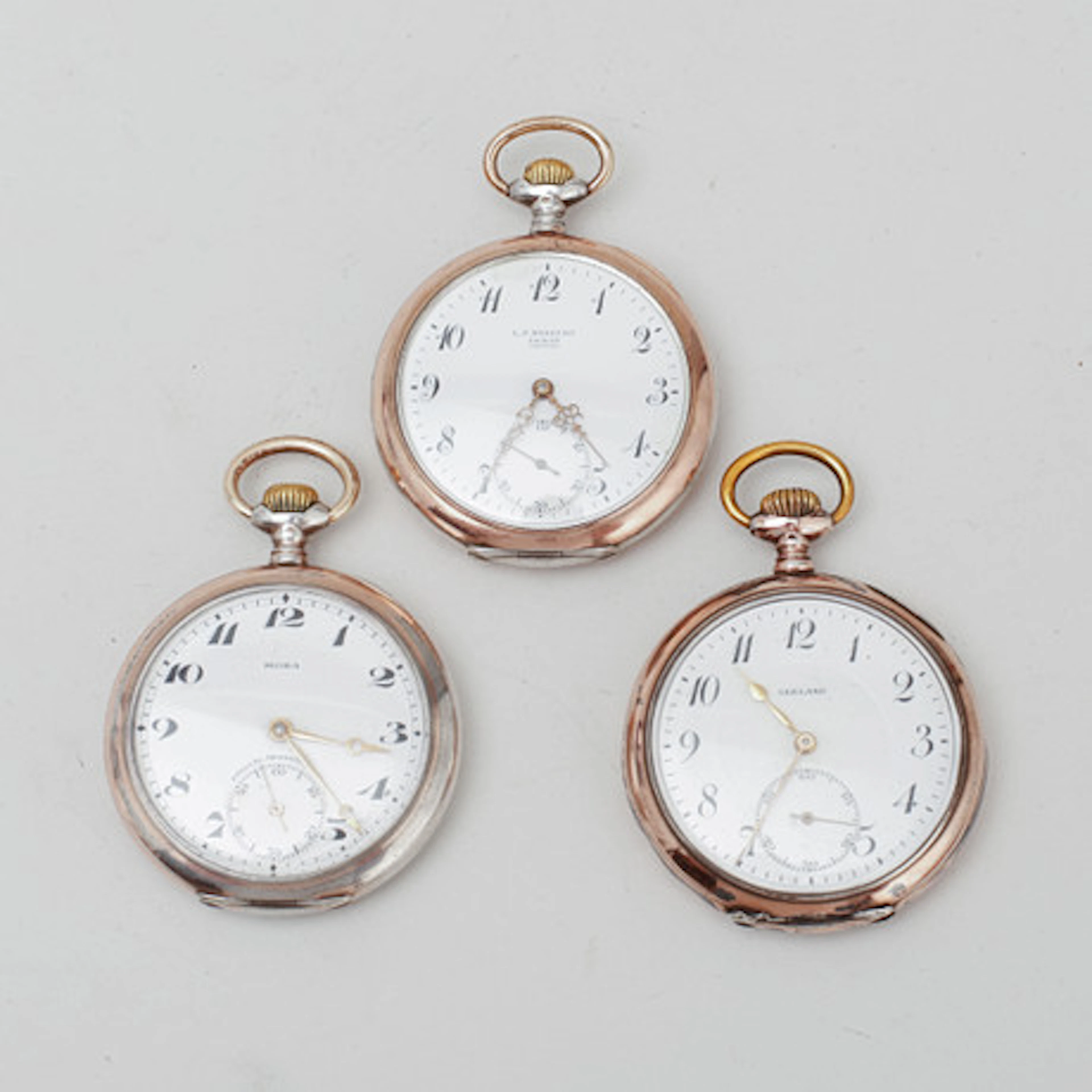 FICKUR, 3 st, silver. Urverk från Invicta,…