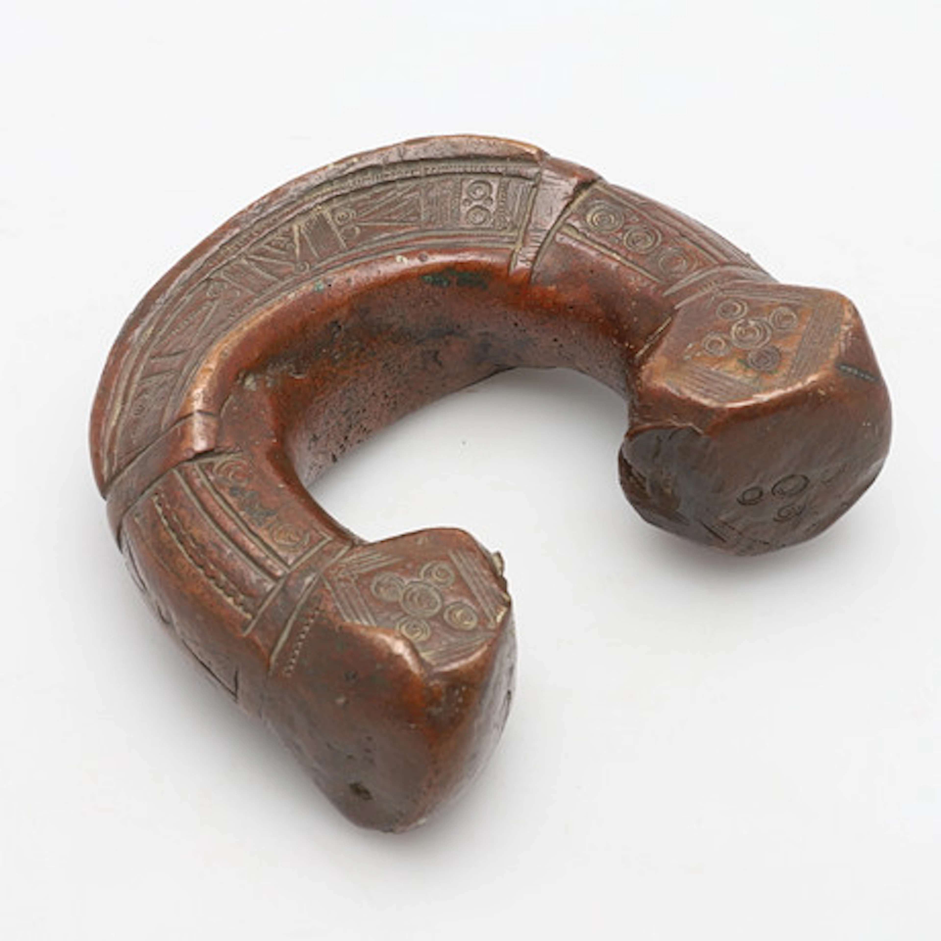 ARMBAND, Zarma, Afrika, koppar.
