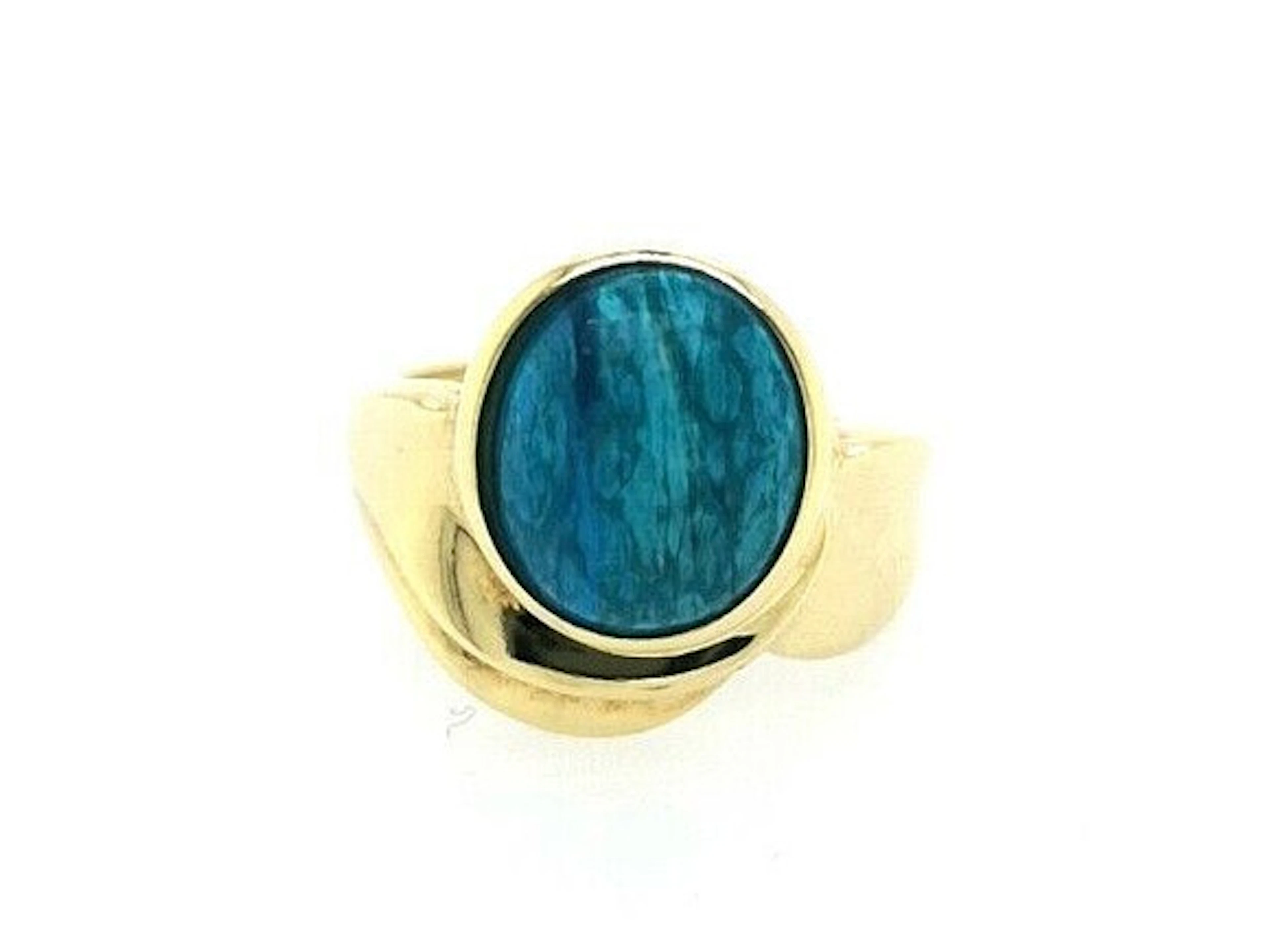 ANDEAN OPALRING, 925 SILVERPLÄTERAD.
