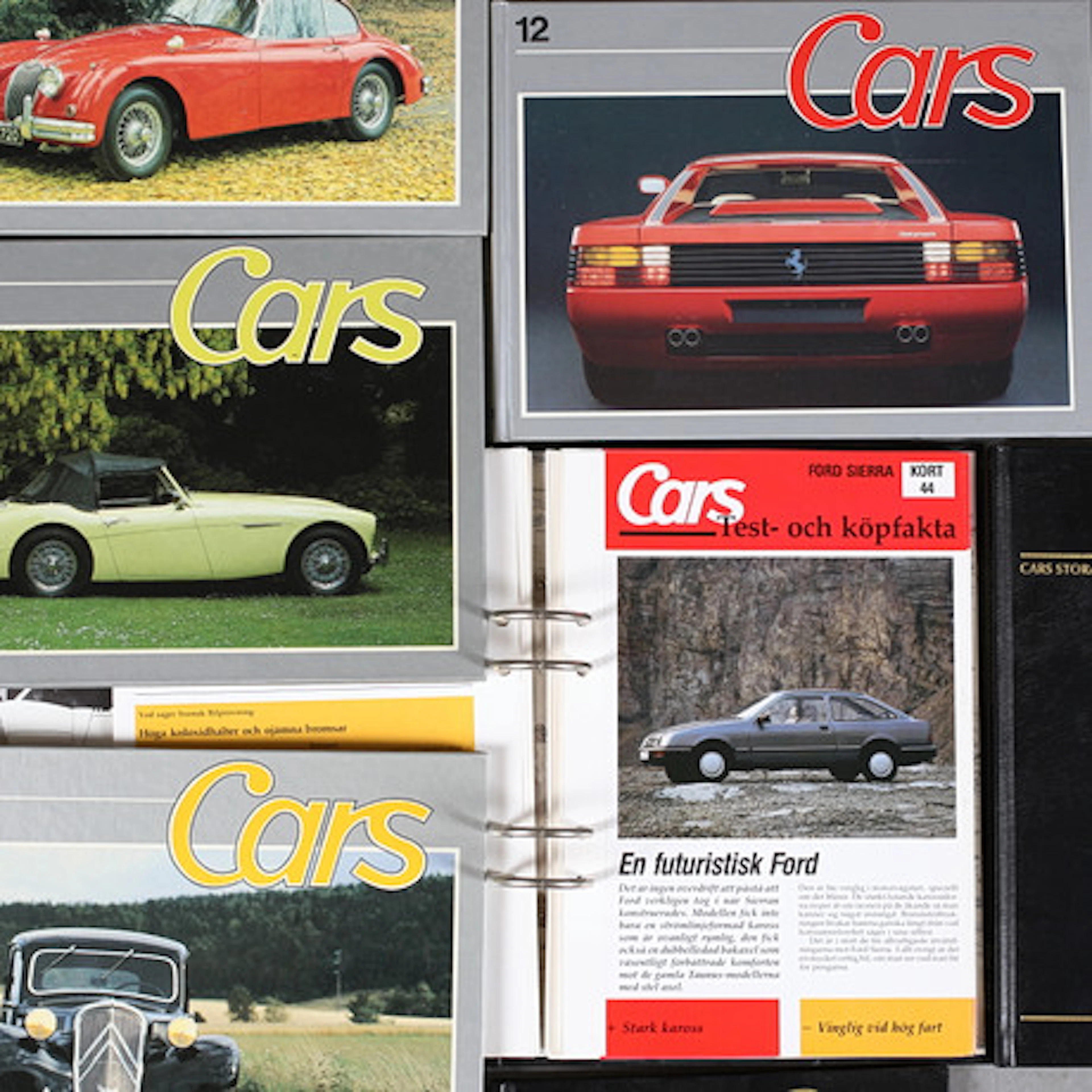 CARS COLLECTION, 72 delar, Cars stora bill…