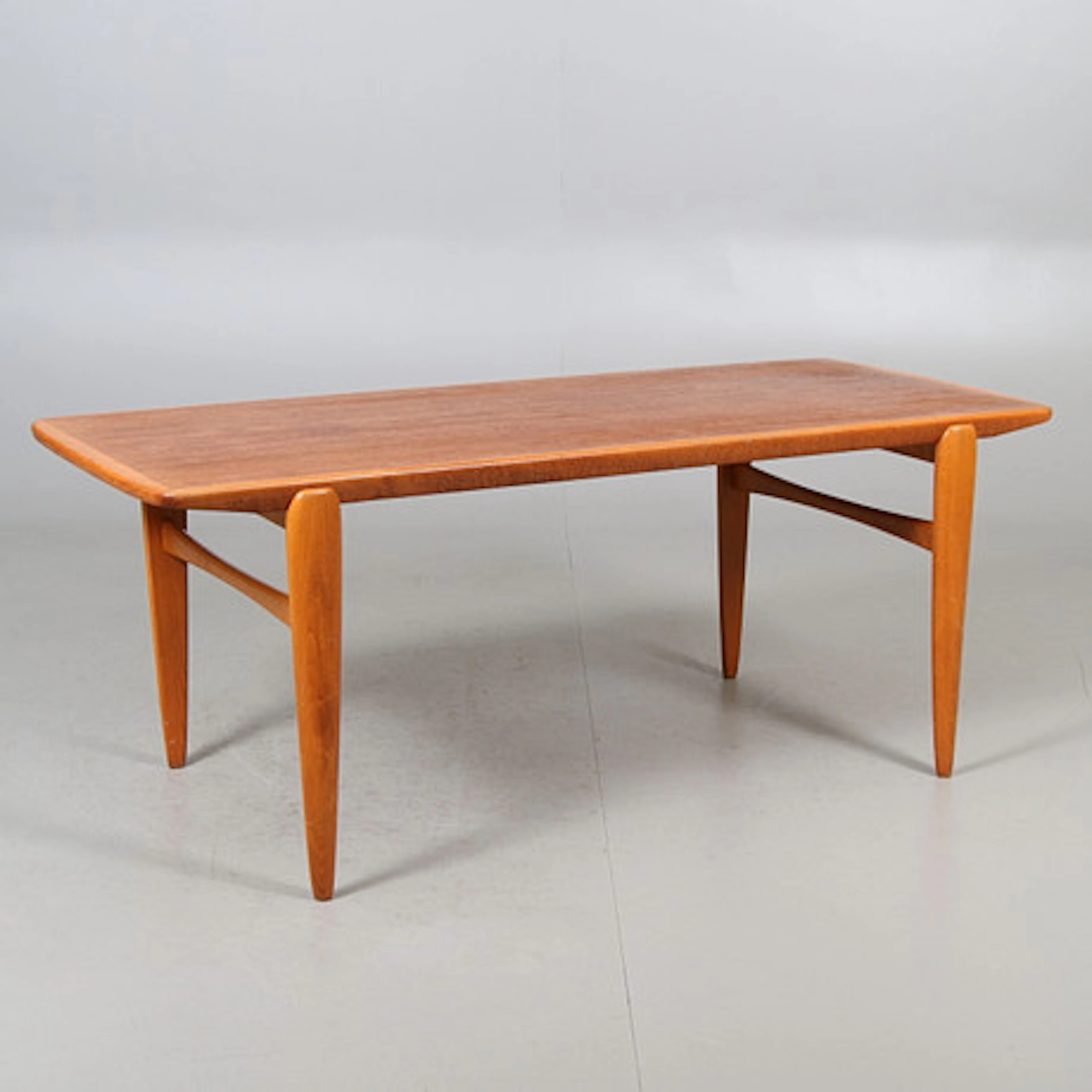 SOFFBORD, teak, 1950/60-tal.