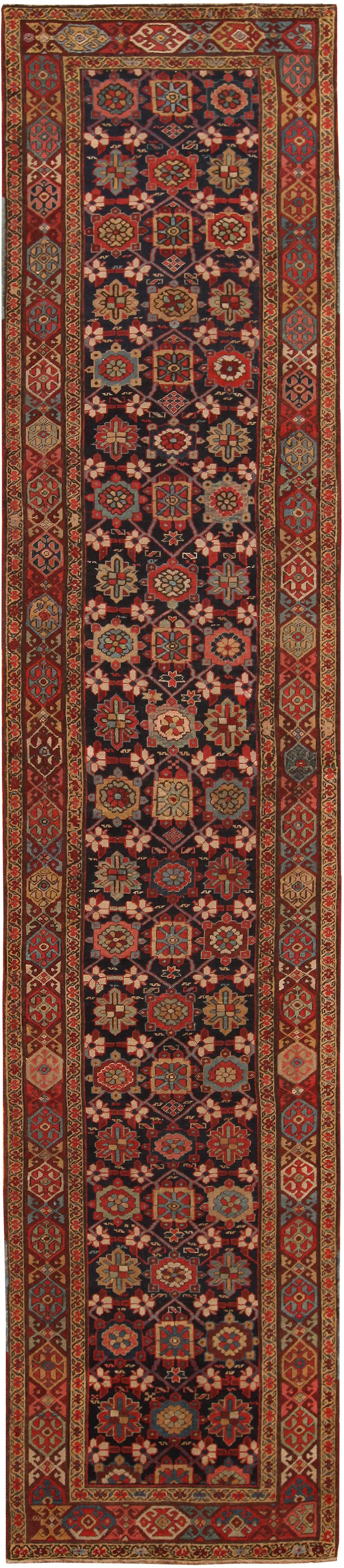 Antique N.W Persian runner , 3 ft x 13 ft 10 in ( 0.92 m x 4.22 m )