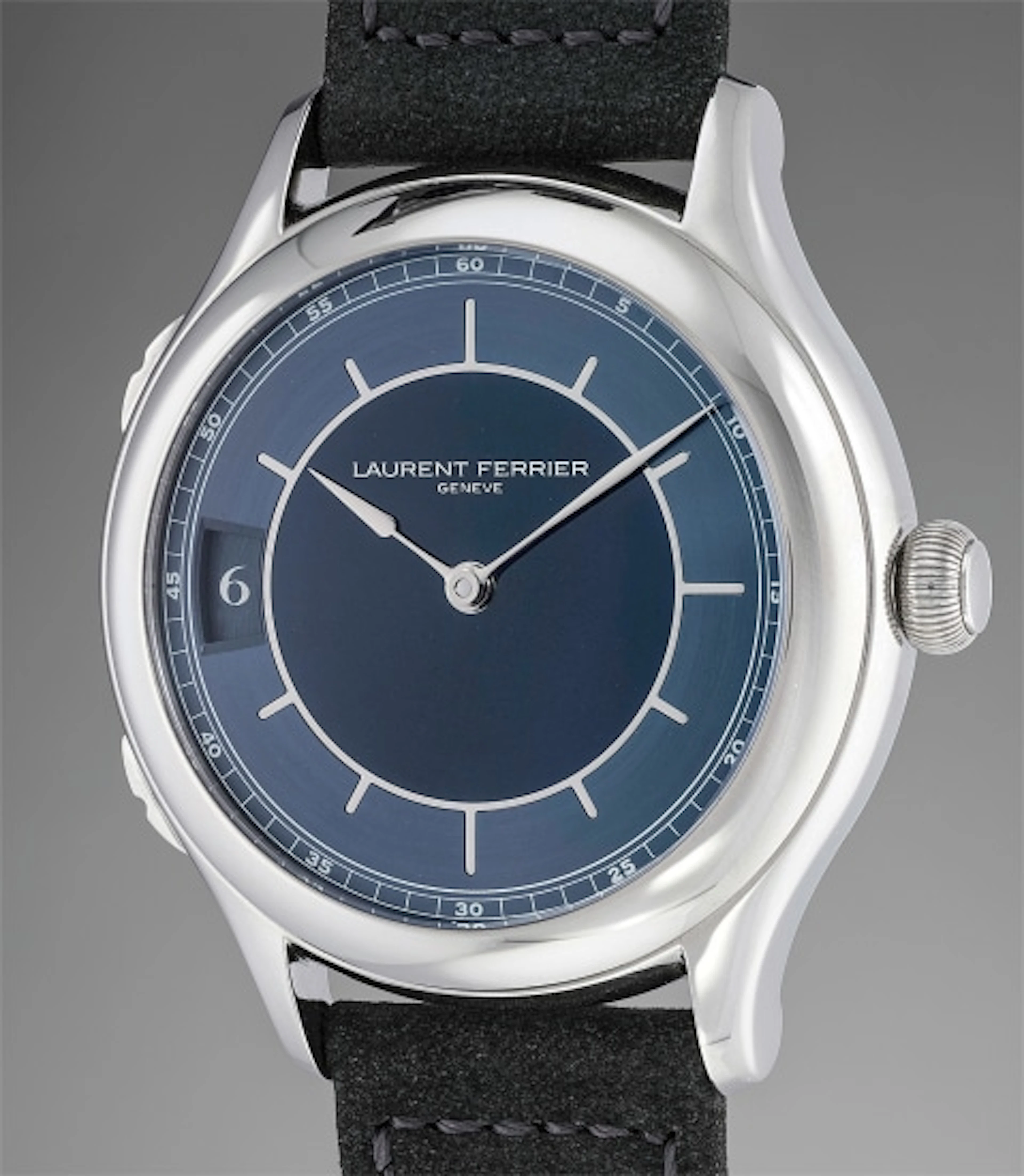 A very fine and rare limited edition titanium dual time...