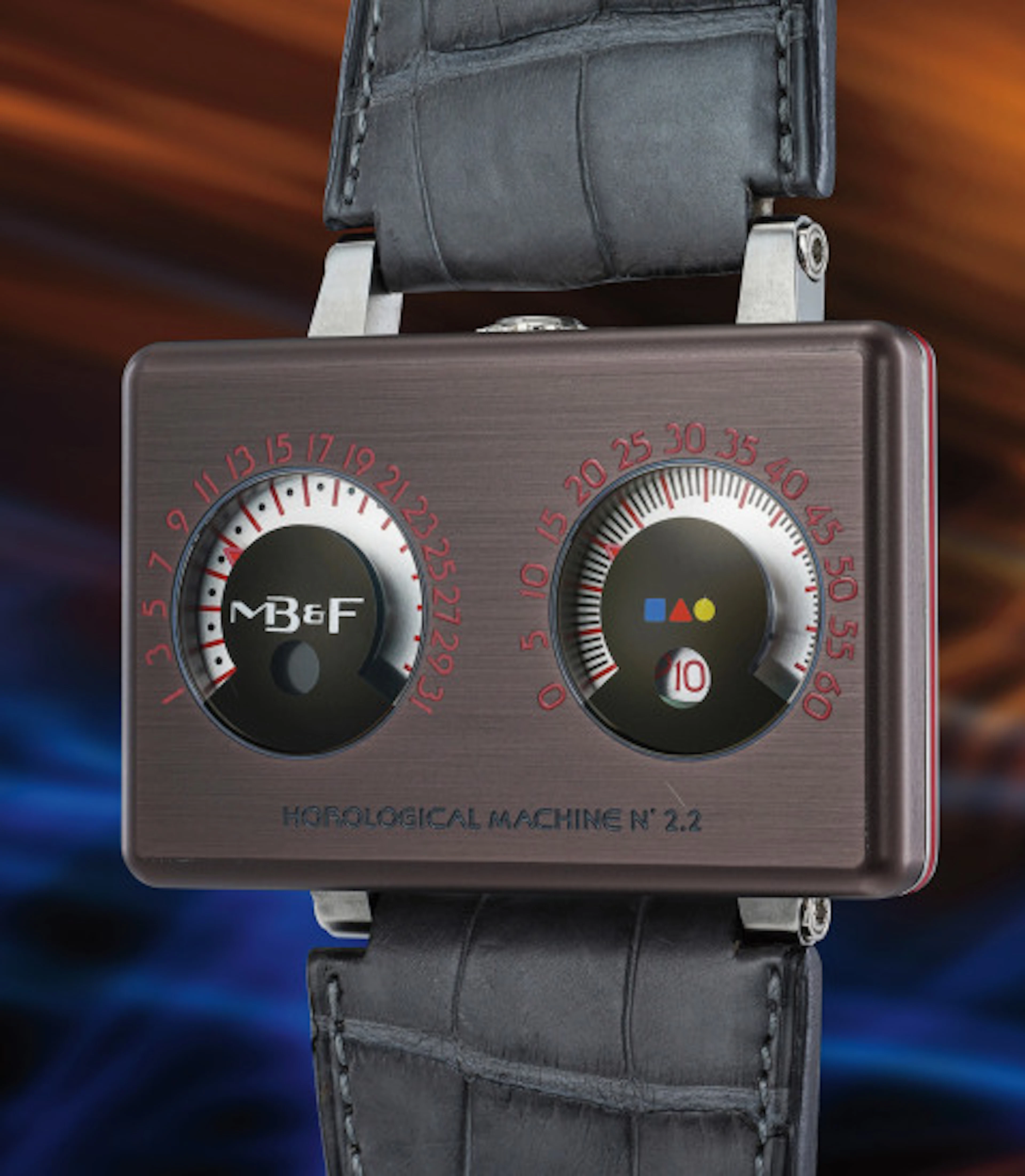 MB&F X Alain Silberstein - A unique and unusual brown...