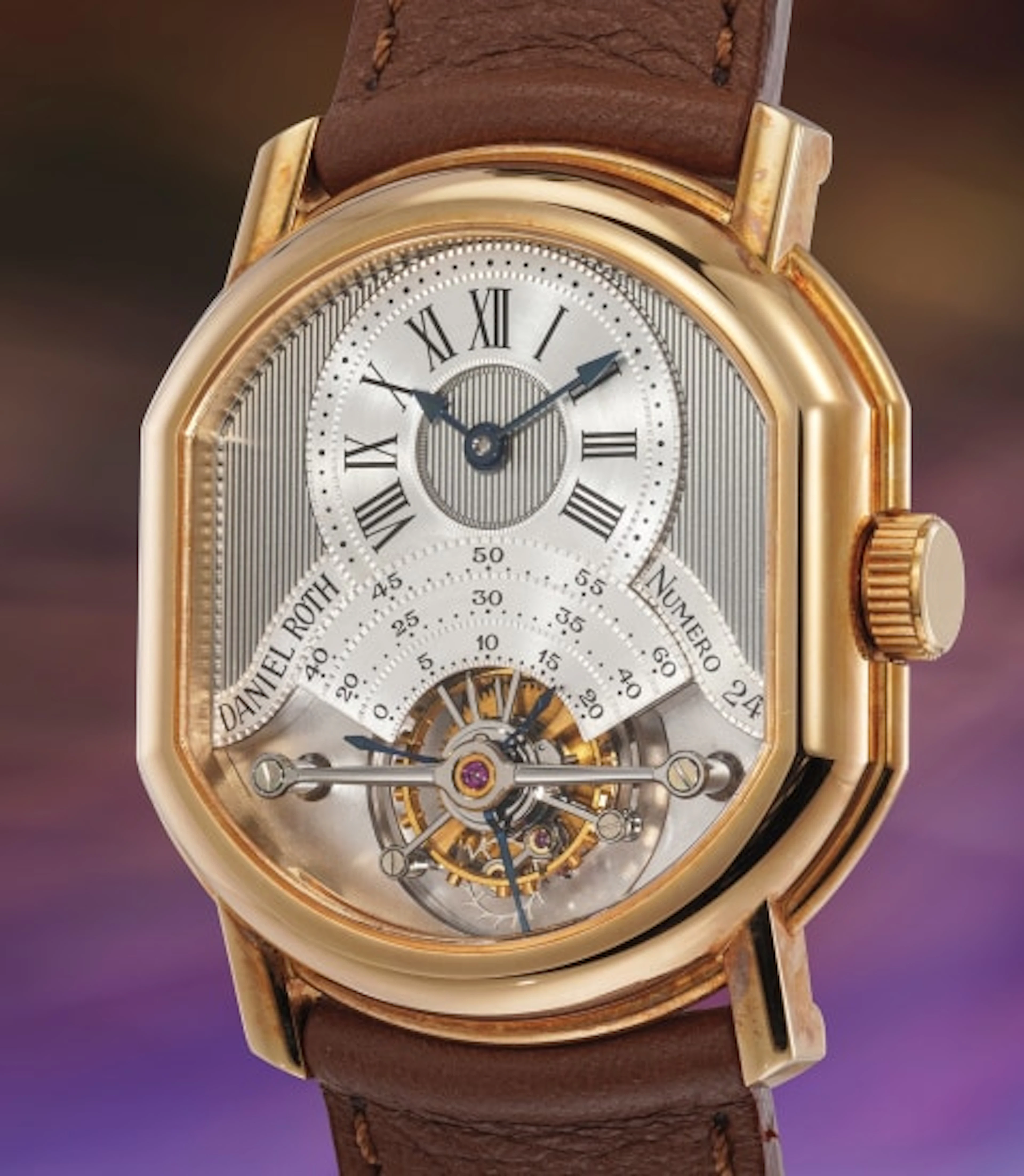 Daniel Roth - A lovely and early yellow gold tourbillon...