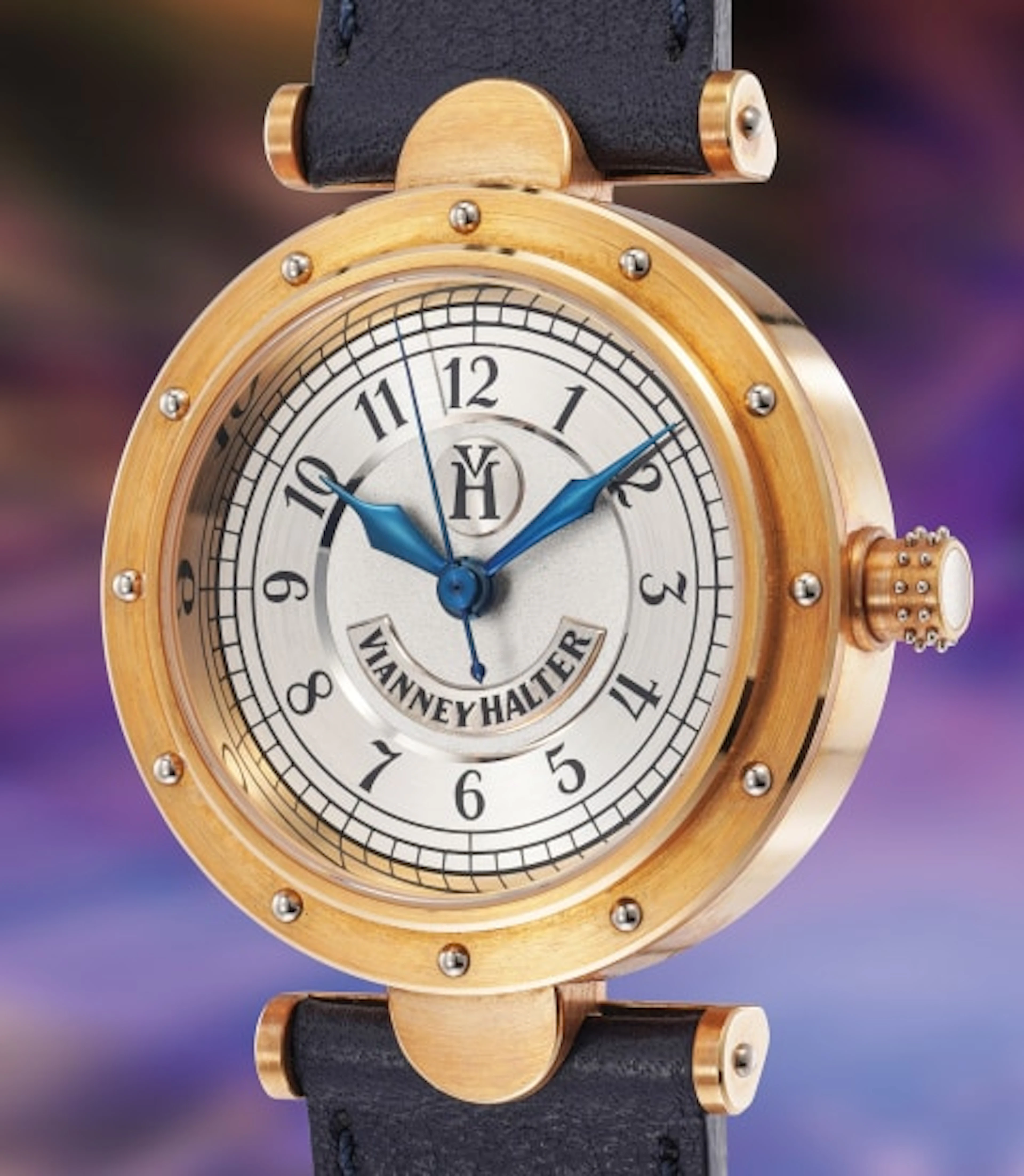 Vianney Halter - A steampunk and very rare pink gold...