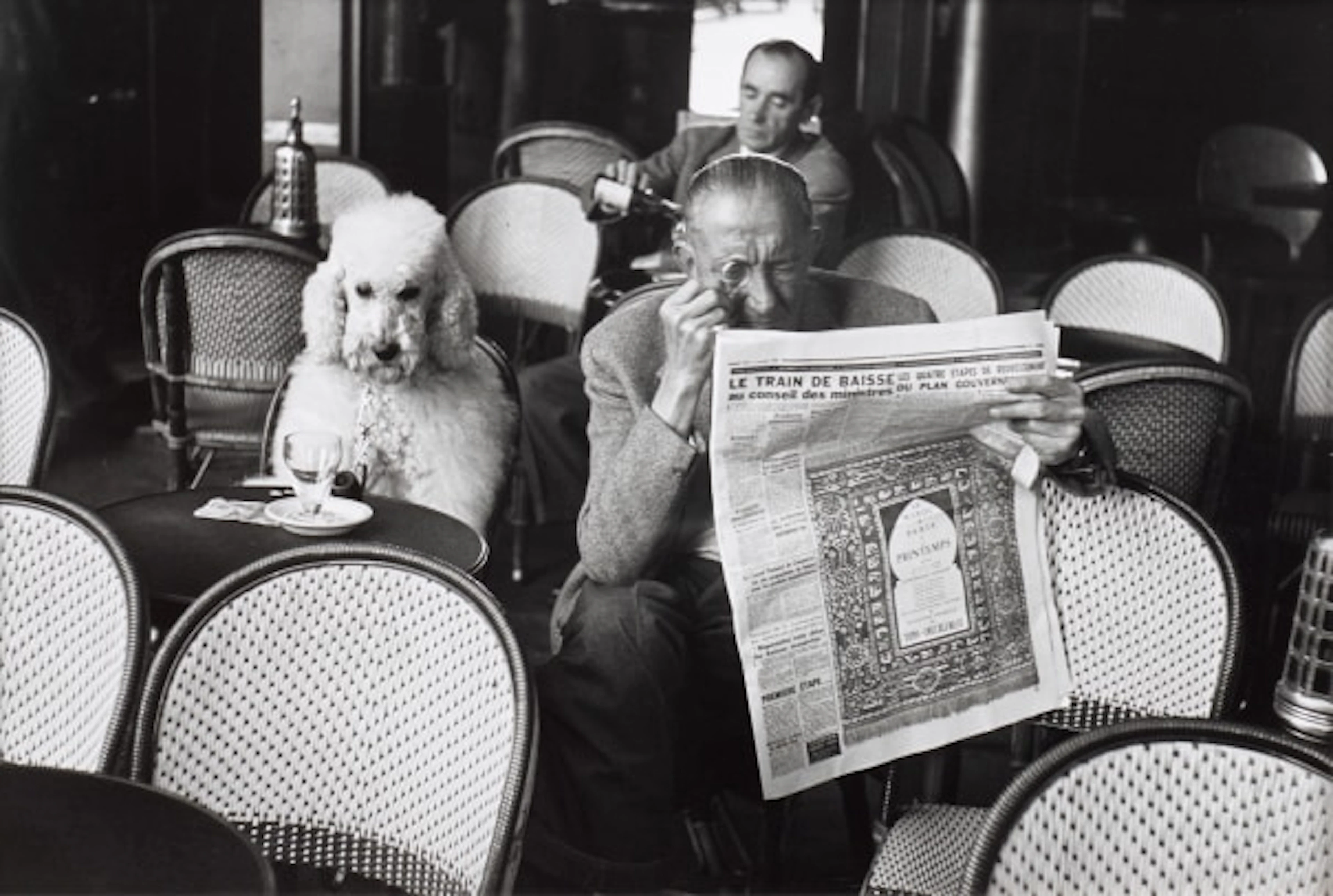 Édouard Boubat - Les Deux Magots, Paris