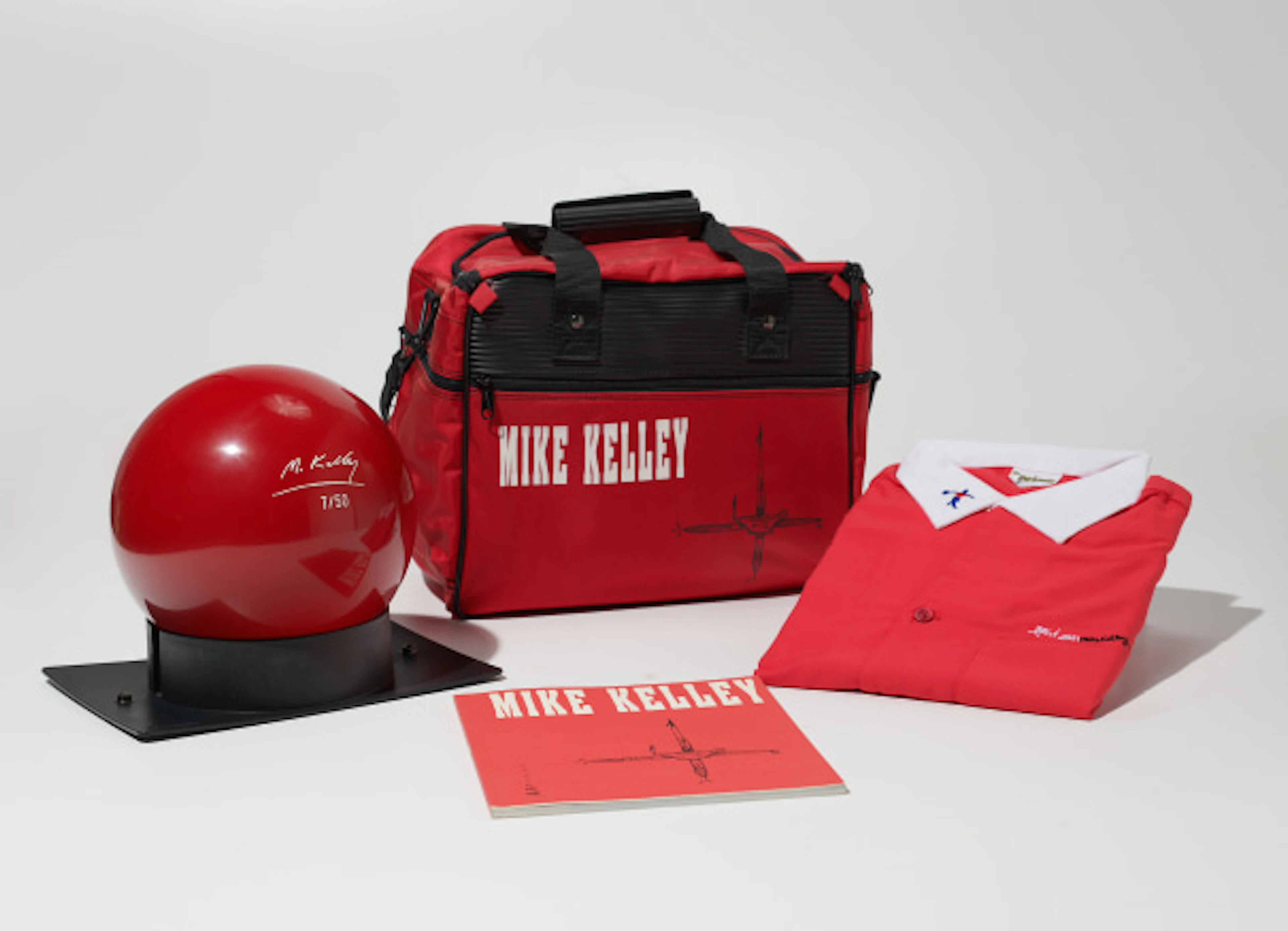 Mike Kelley - Bowling Ball, Bag, Shirt and Catalog