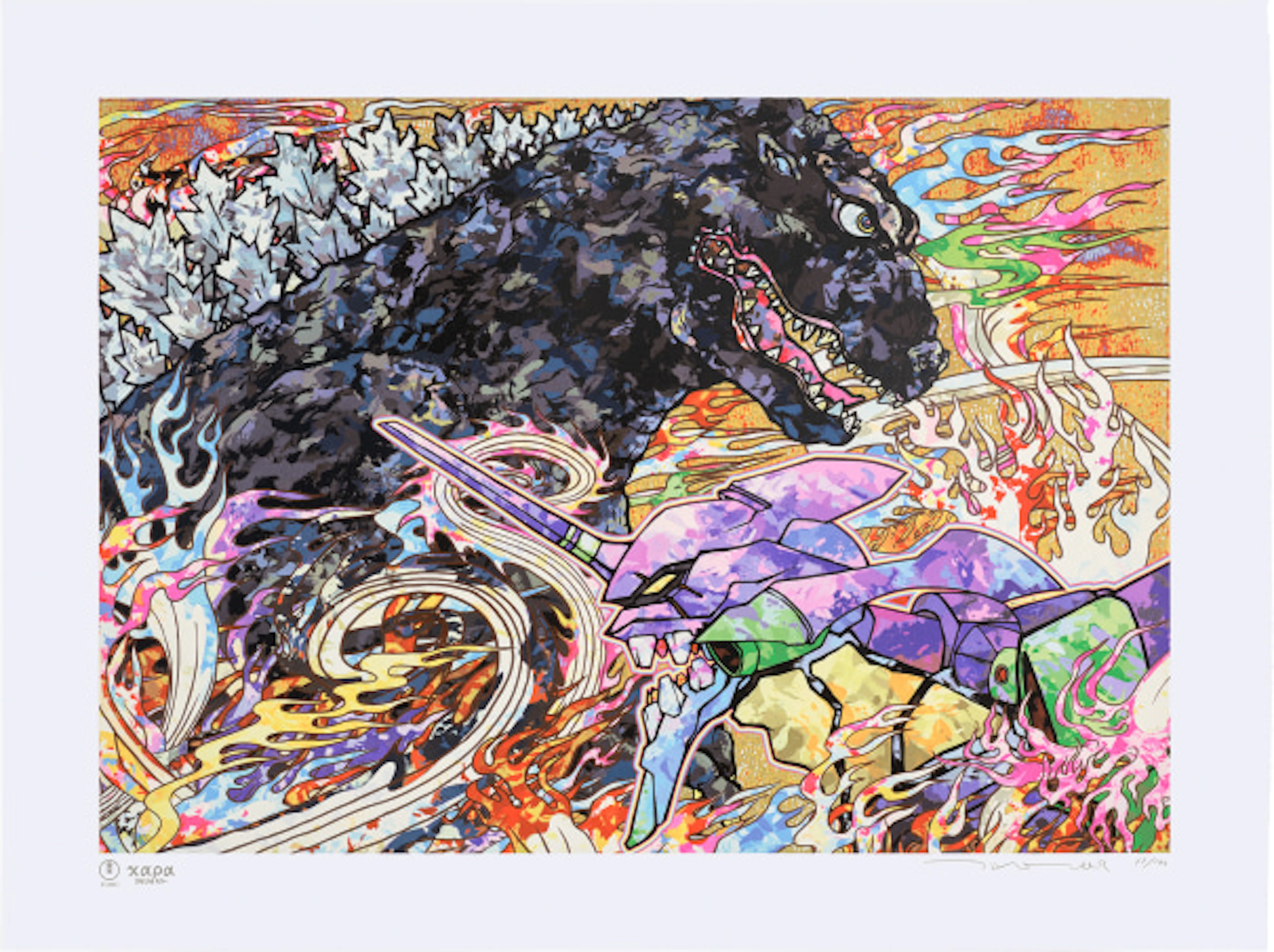 Takashi Murakami - Homage to Director Hideaki Anno...