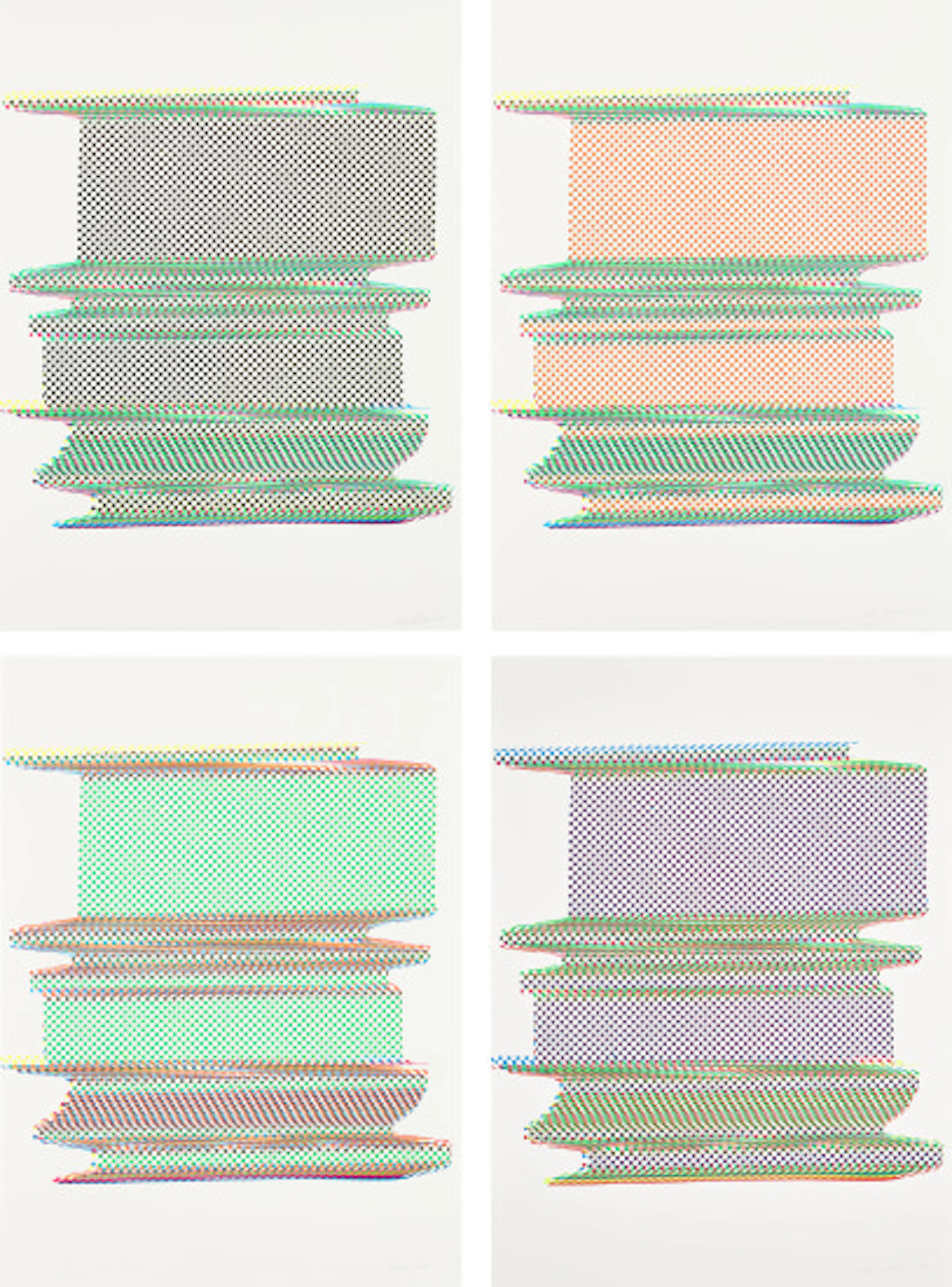 Sara Cwynar - CMYK Print Test Panel (Darkroom Manuals)