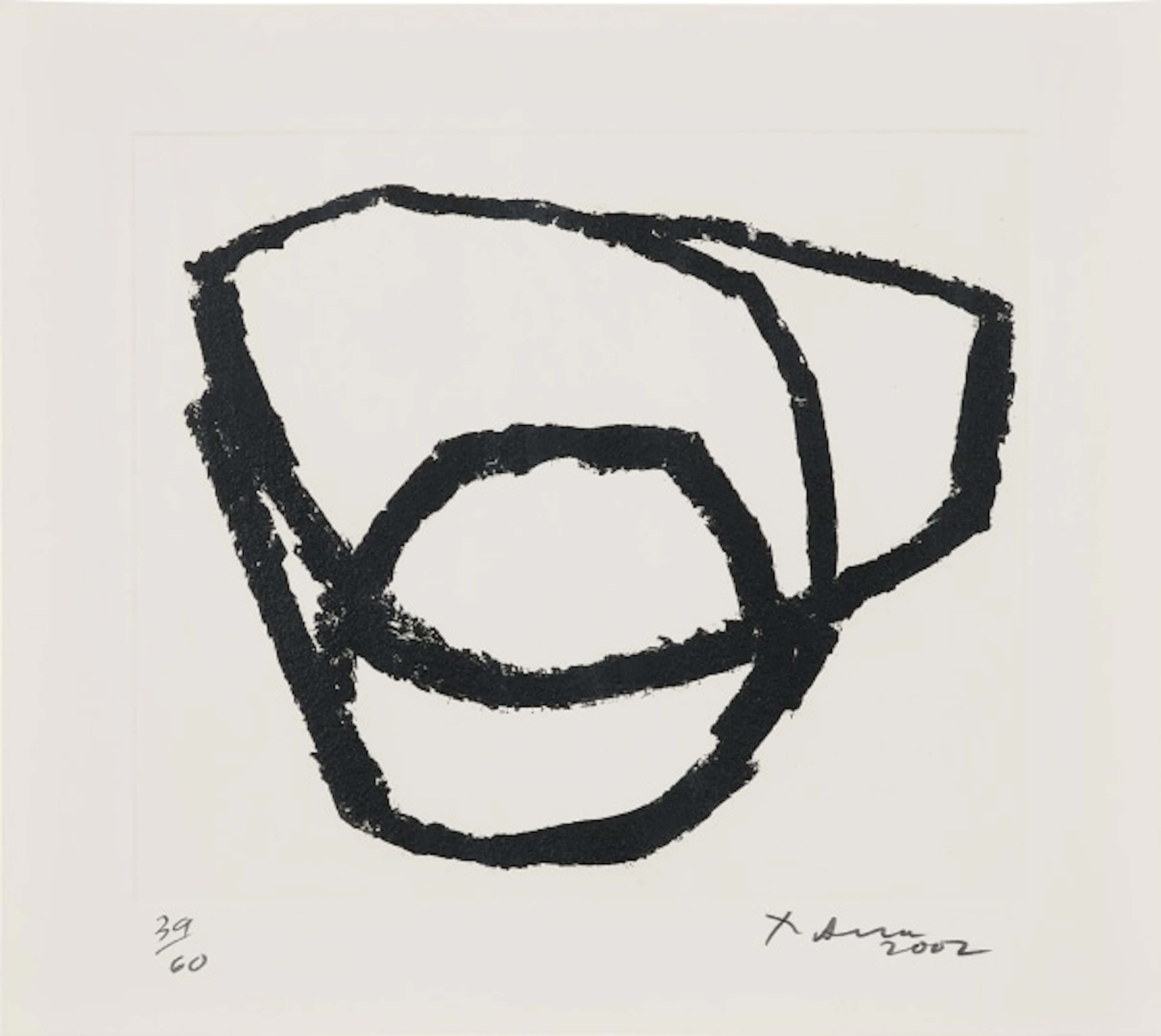 Richard Serra - Venice Notebook 2001, #2 (G. 1910, B.-W. 146)