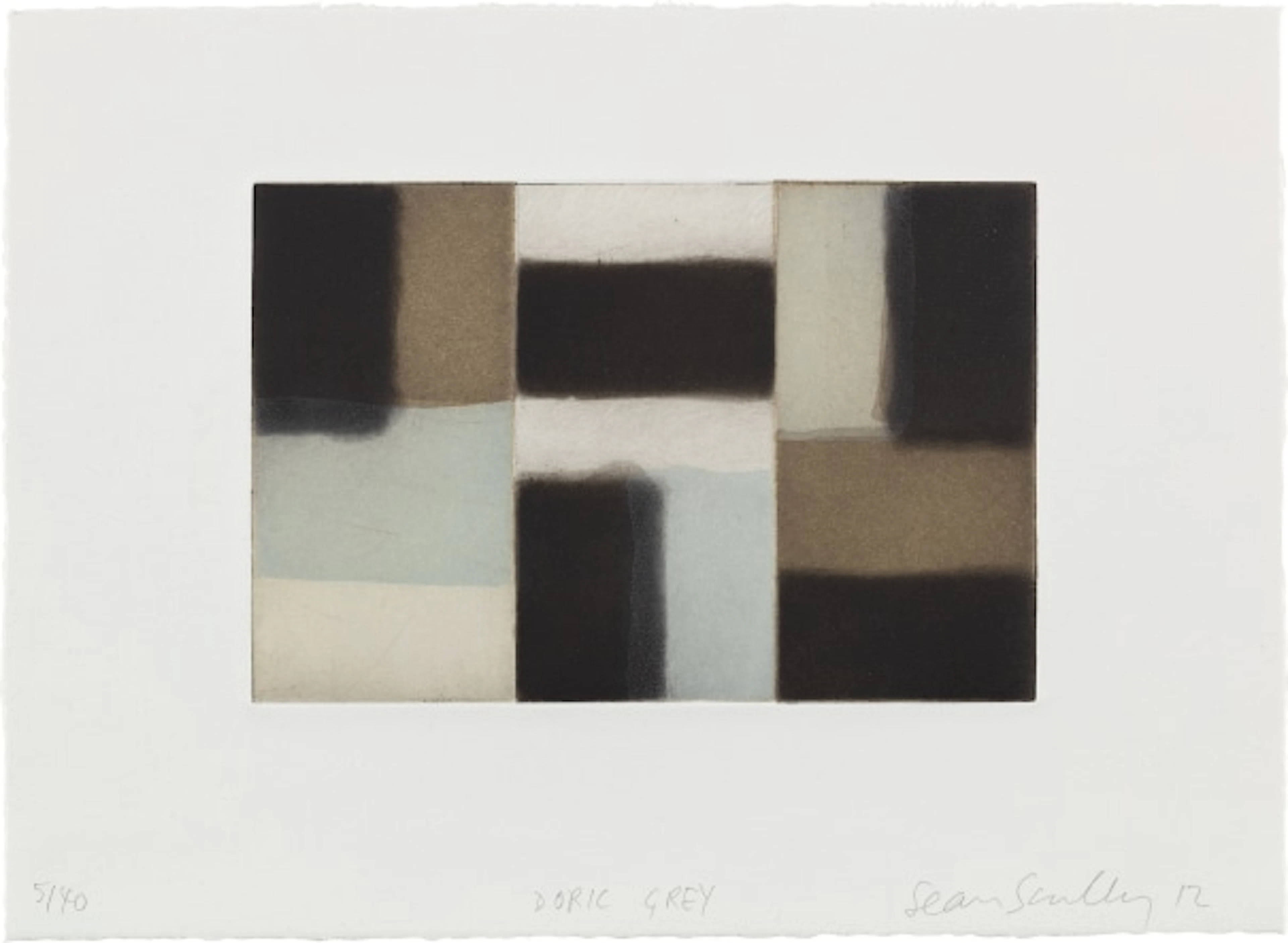 Sean Scully - Doric Grey