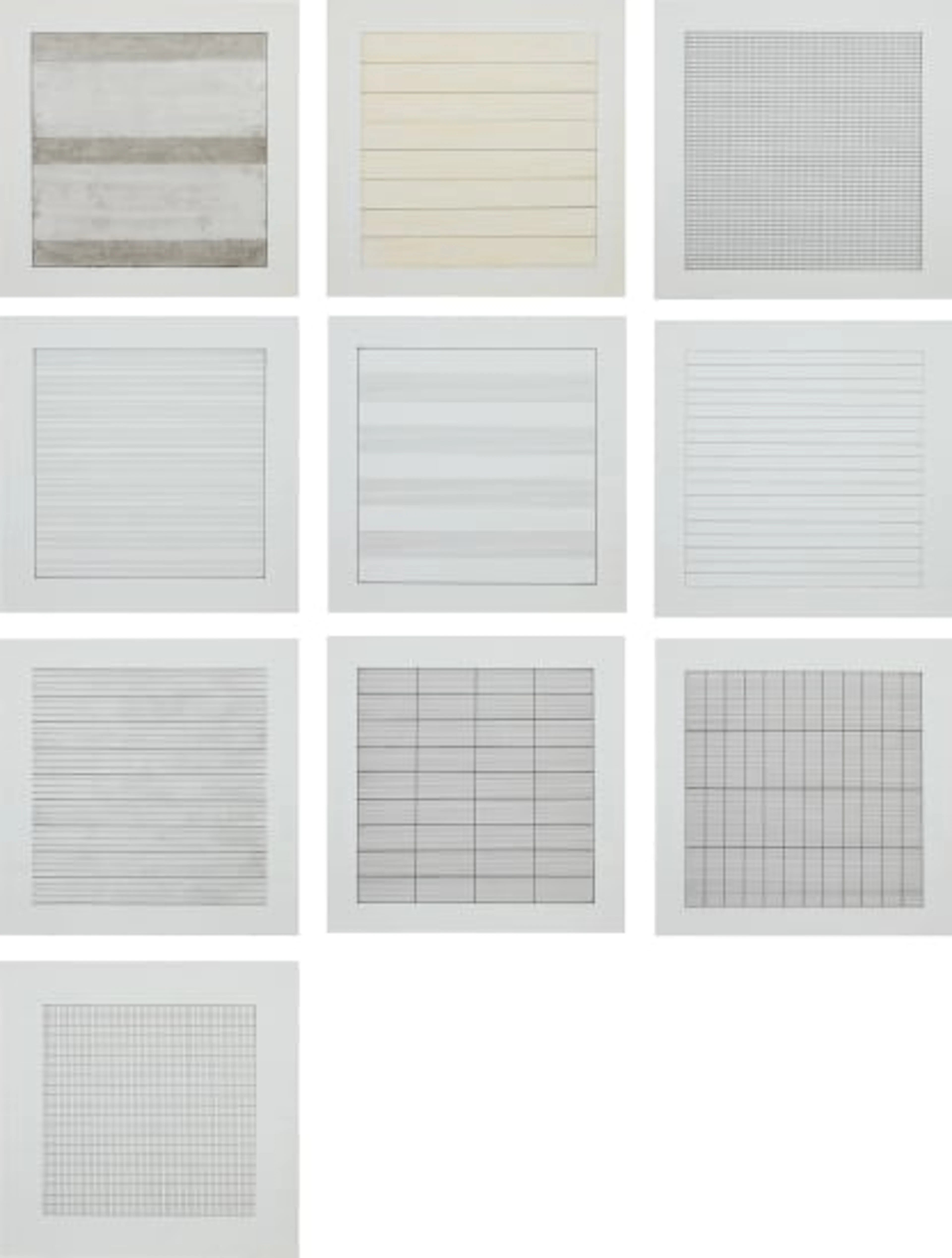 Agnes Martin - Agnes Martin Painting and Drawings 1974-199
