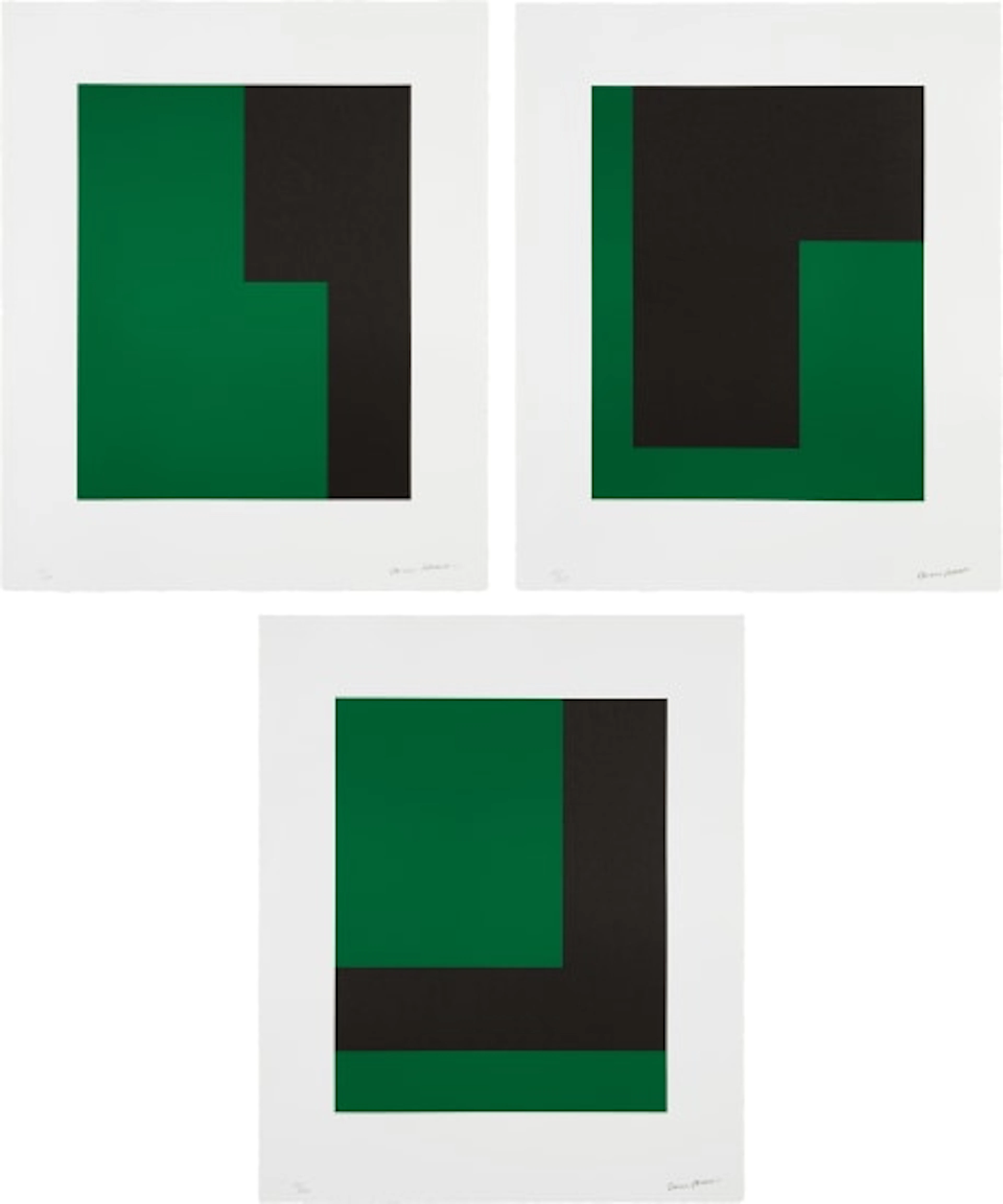 Carmen Herrera - Verde y Negro (Green and Black)