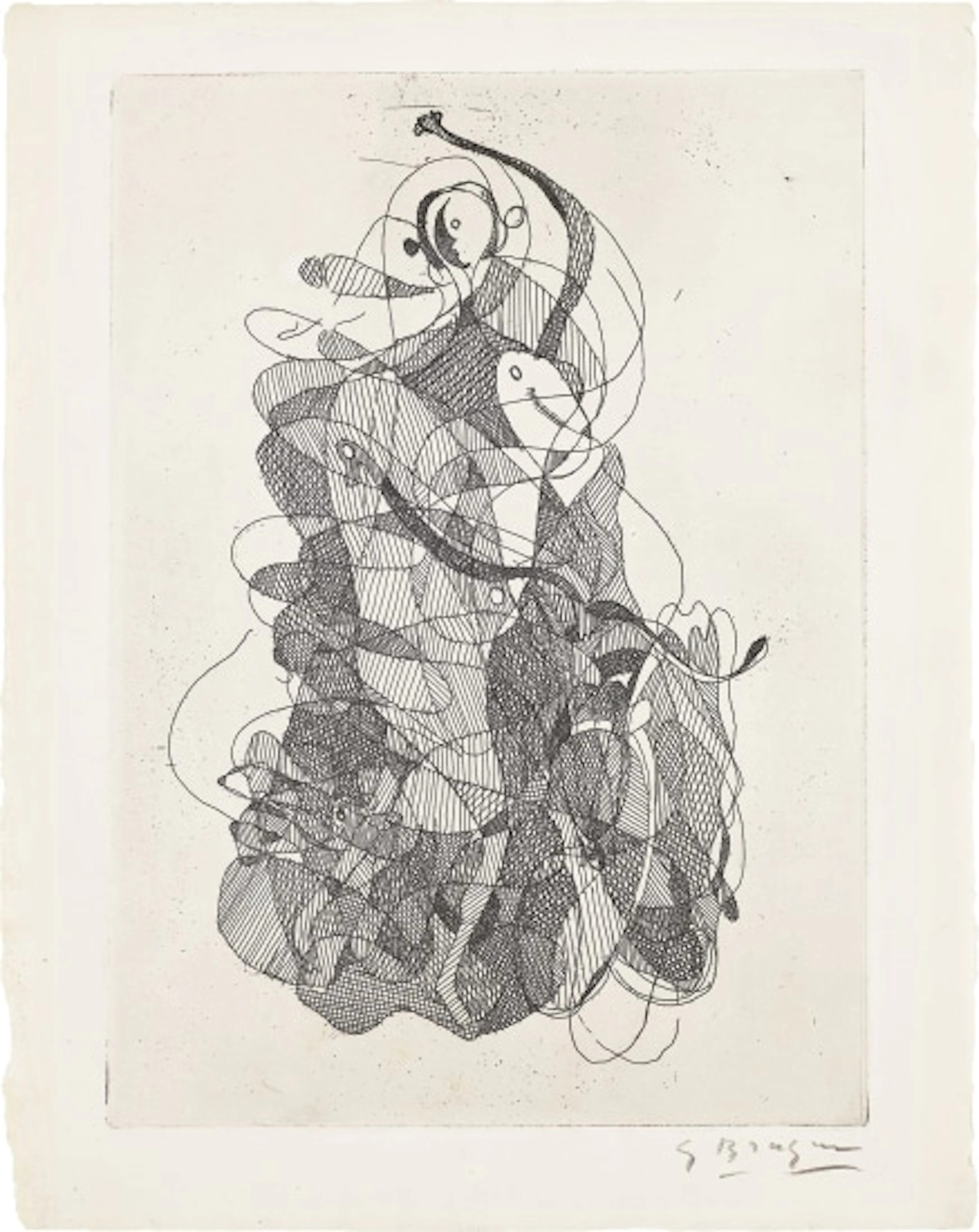 Georges Braque - La Danse (The Dance) (V. 25)