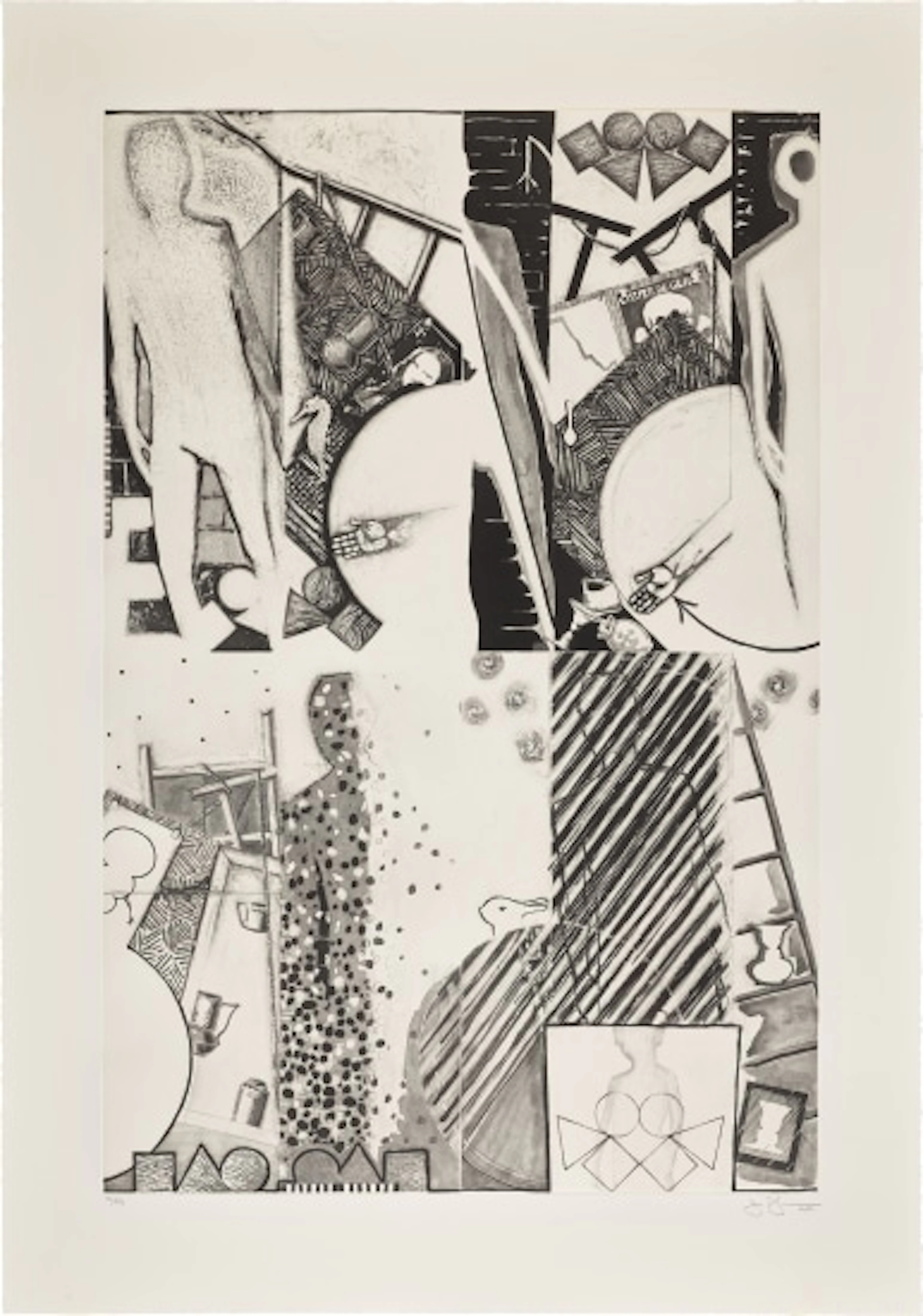 Jasper Johns - The Seasons (U.L.A.E. 247)