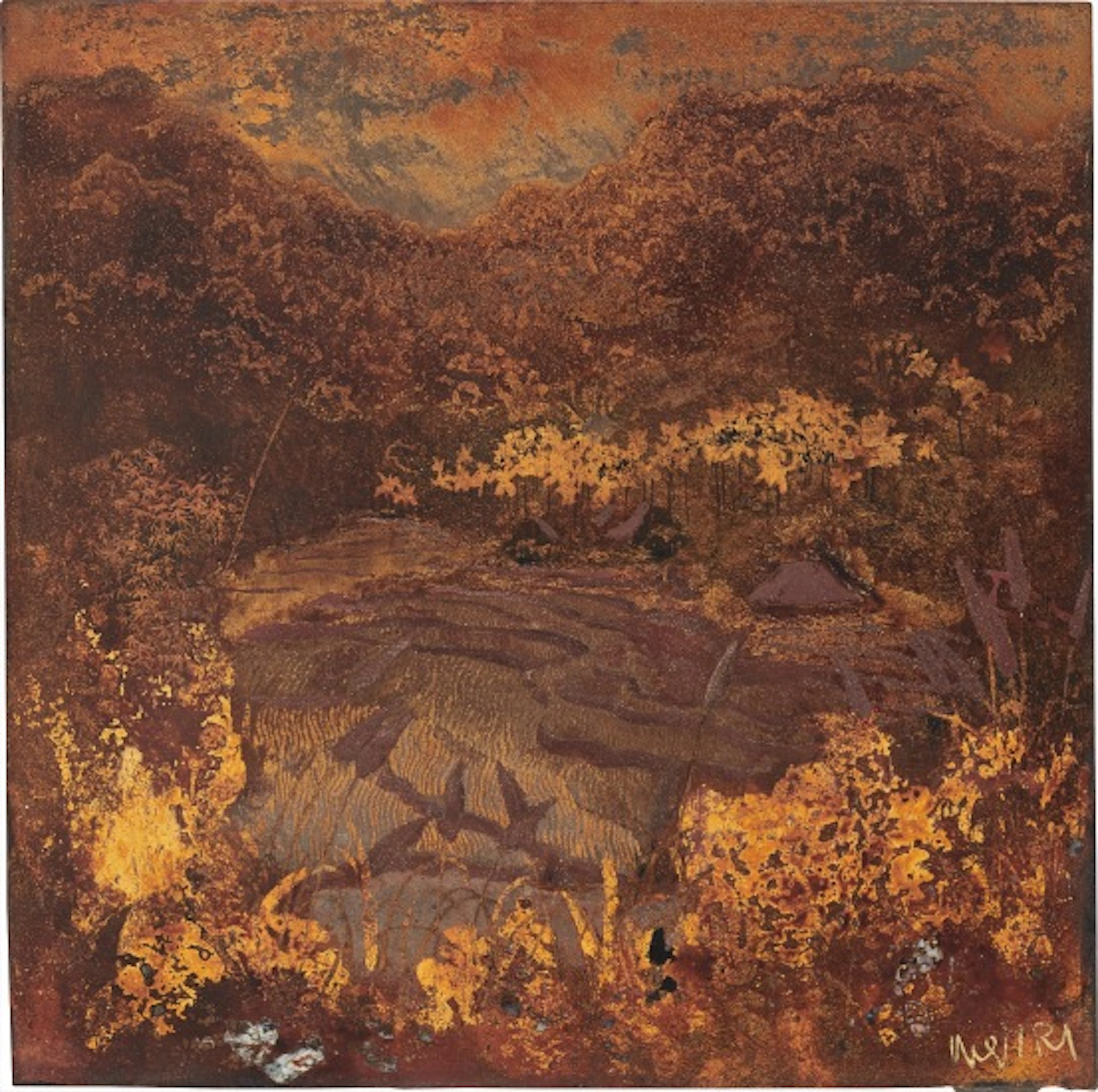 Landscape with Ricefields