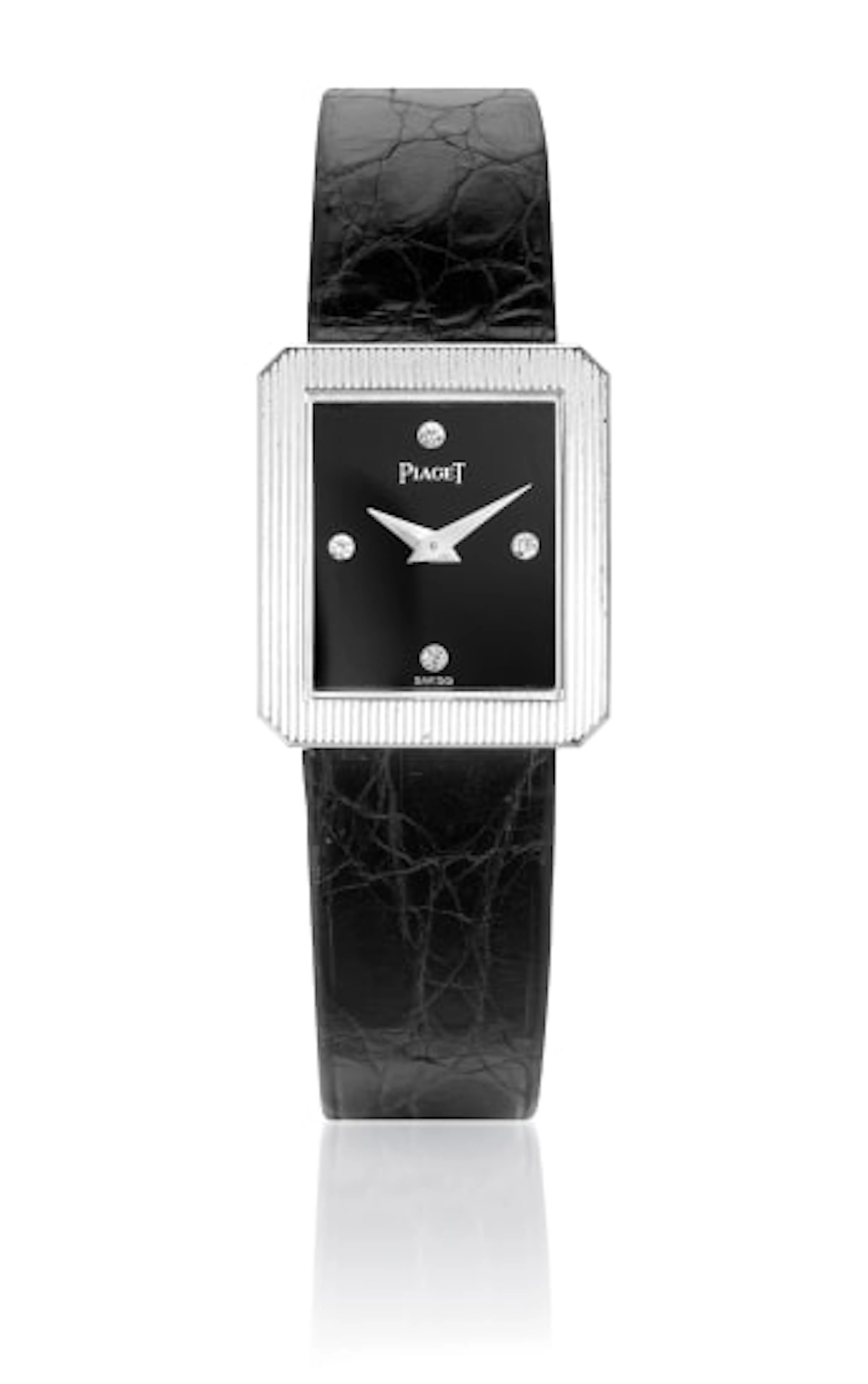 Piaget - White Gold and Diamond Wristwatch, 'Miss Protocole', Ref. 4154