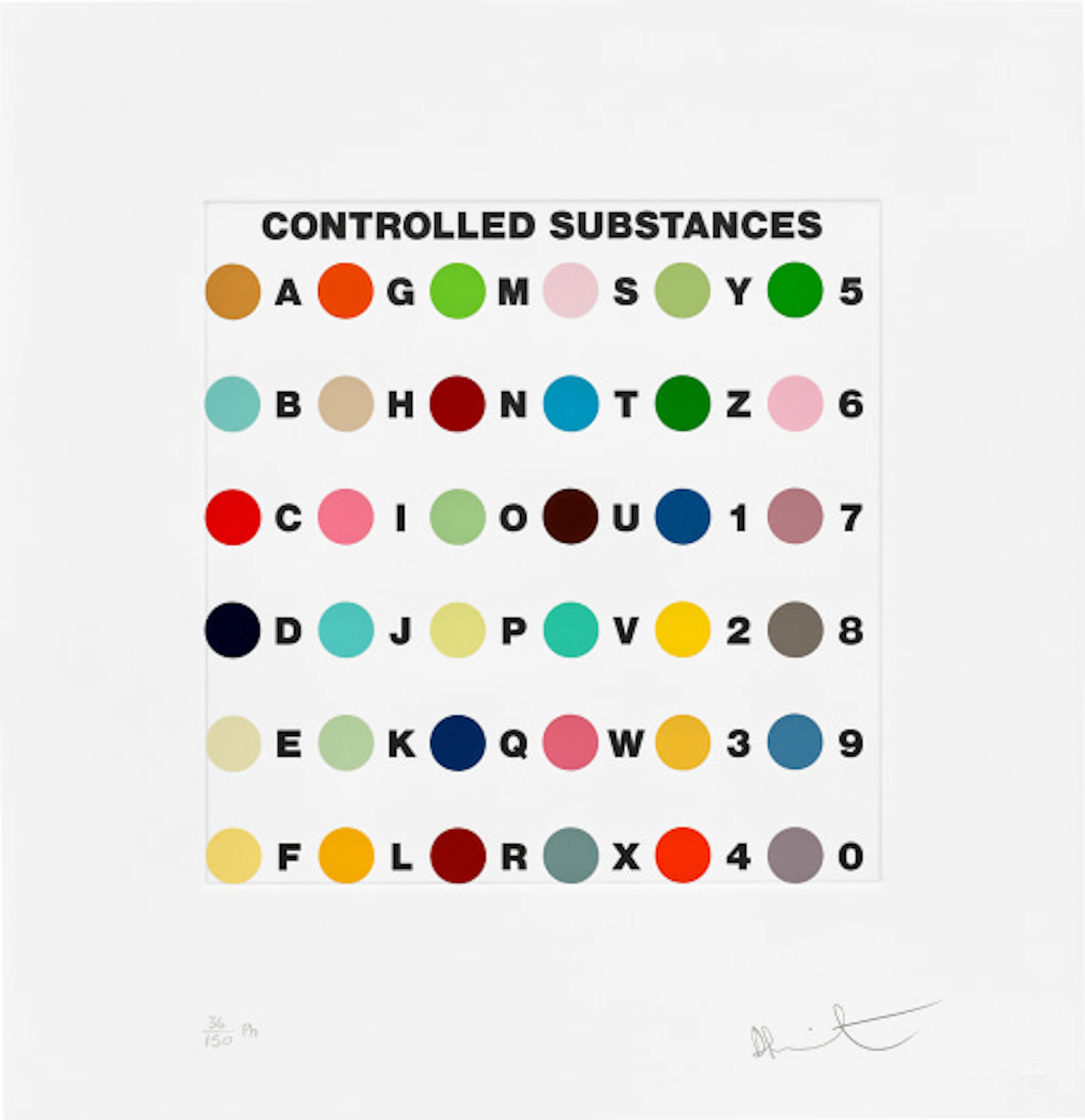 Damien Hirst - Controlled Substances Key Spo