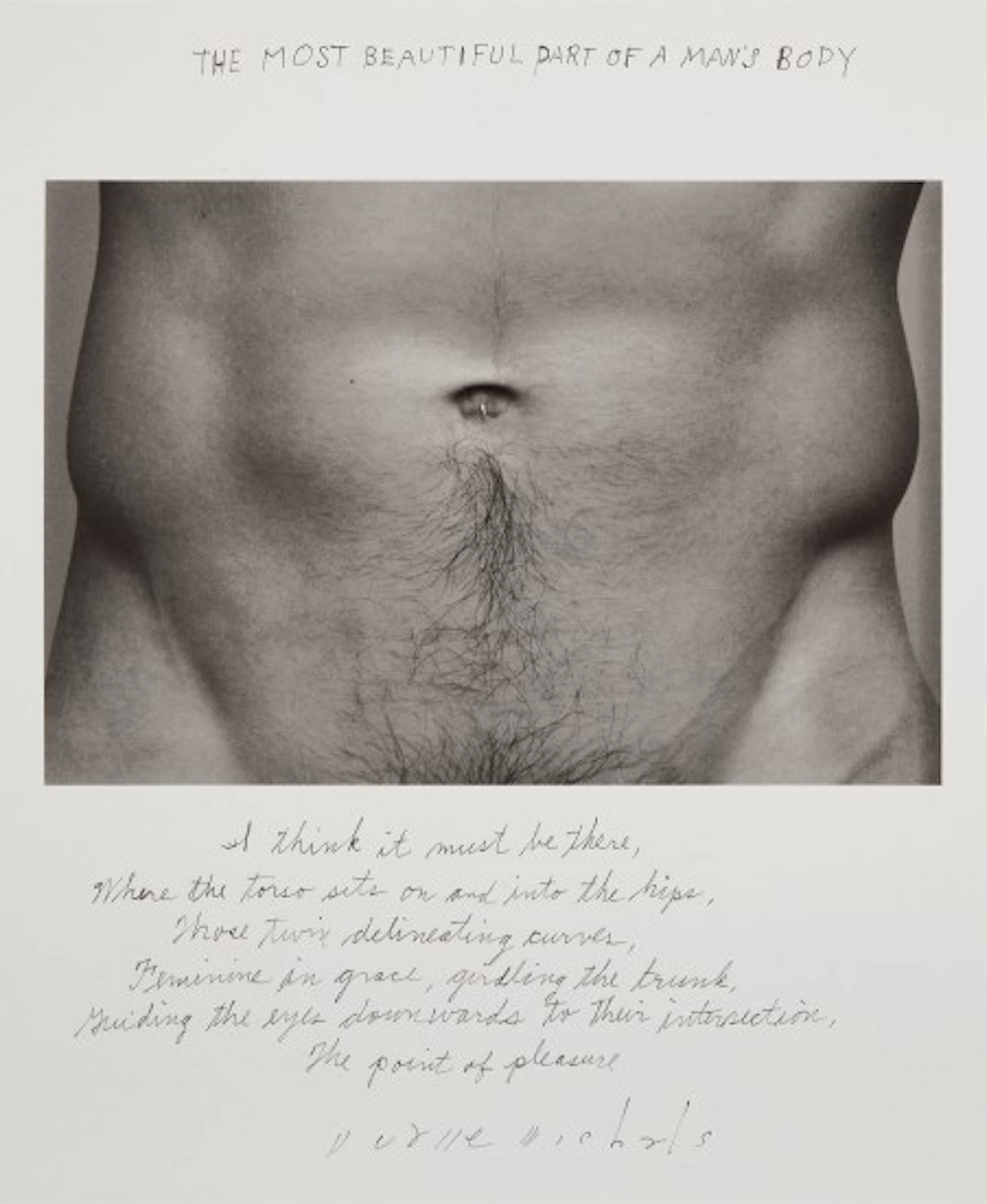 Duane Michals - The Most Beautiful Part of a Man's Body
