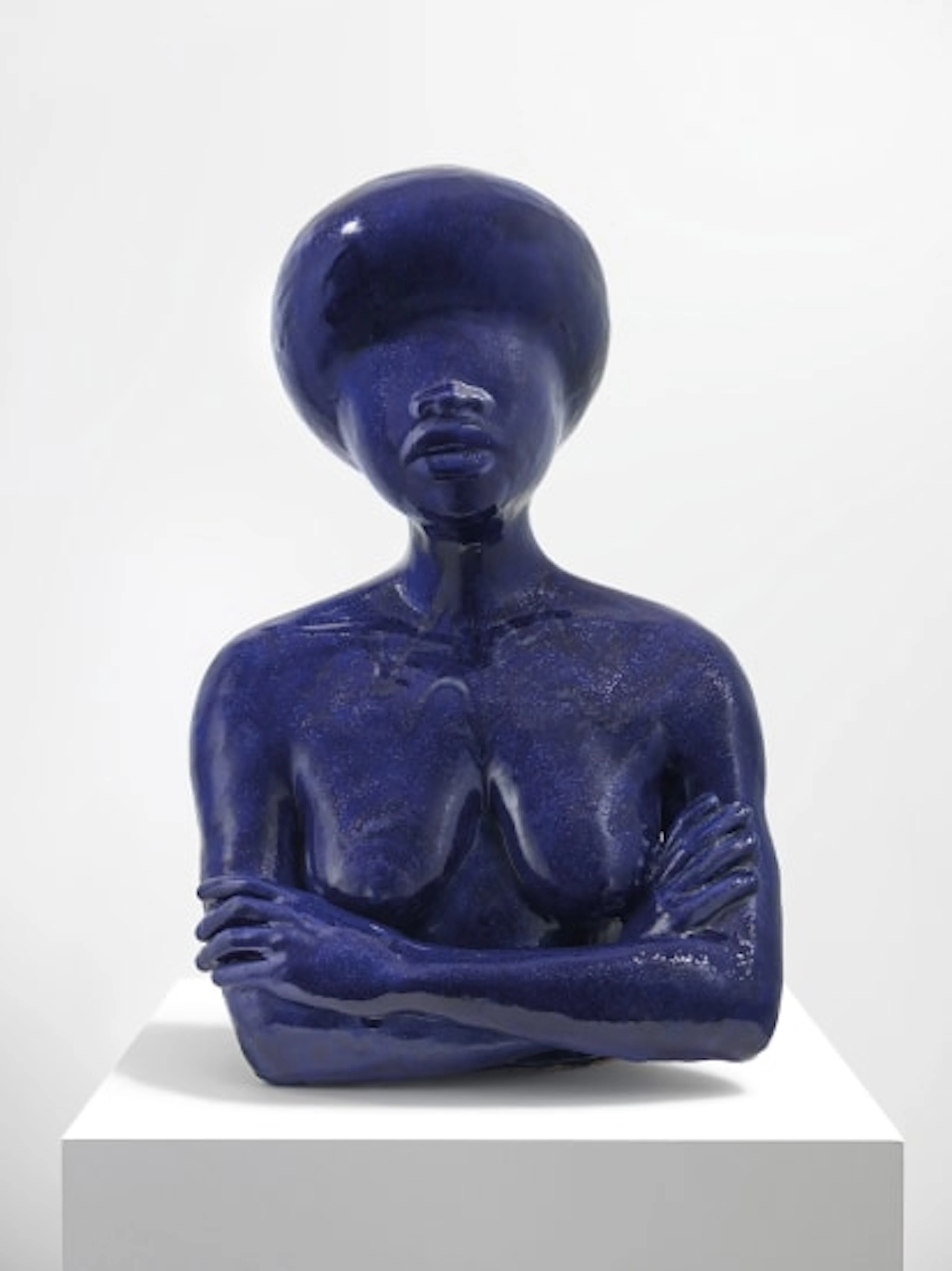 Simone Leigh - Figure (Cobalt)