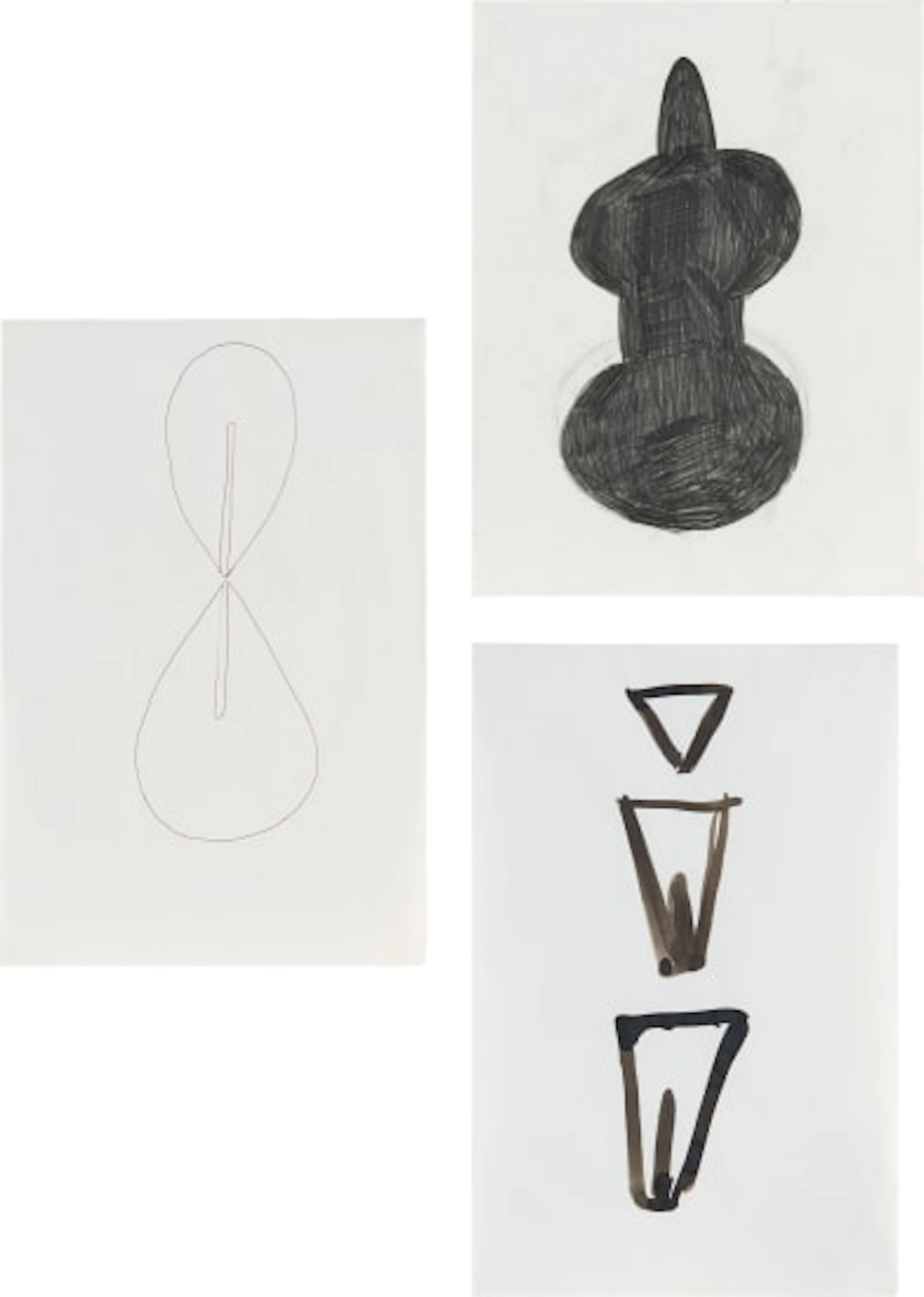 Ana Mendieta - Three works: (i–iii) Untitled