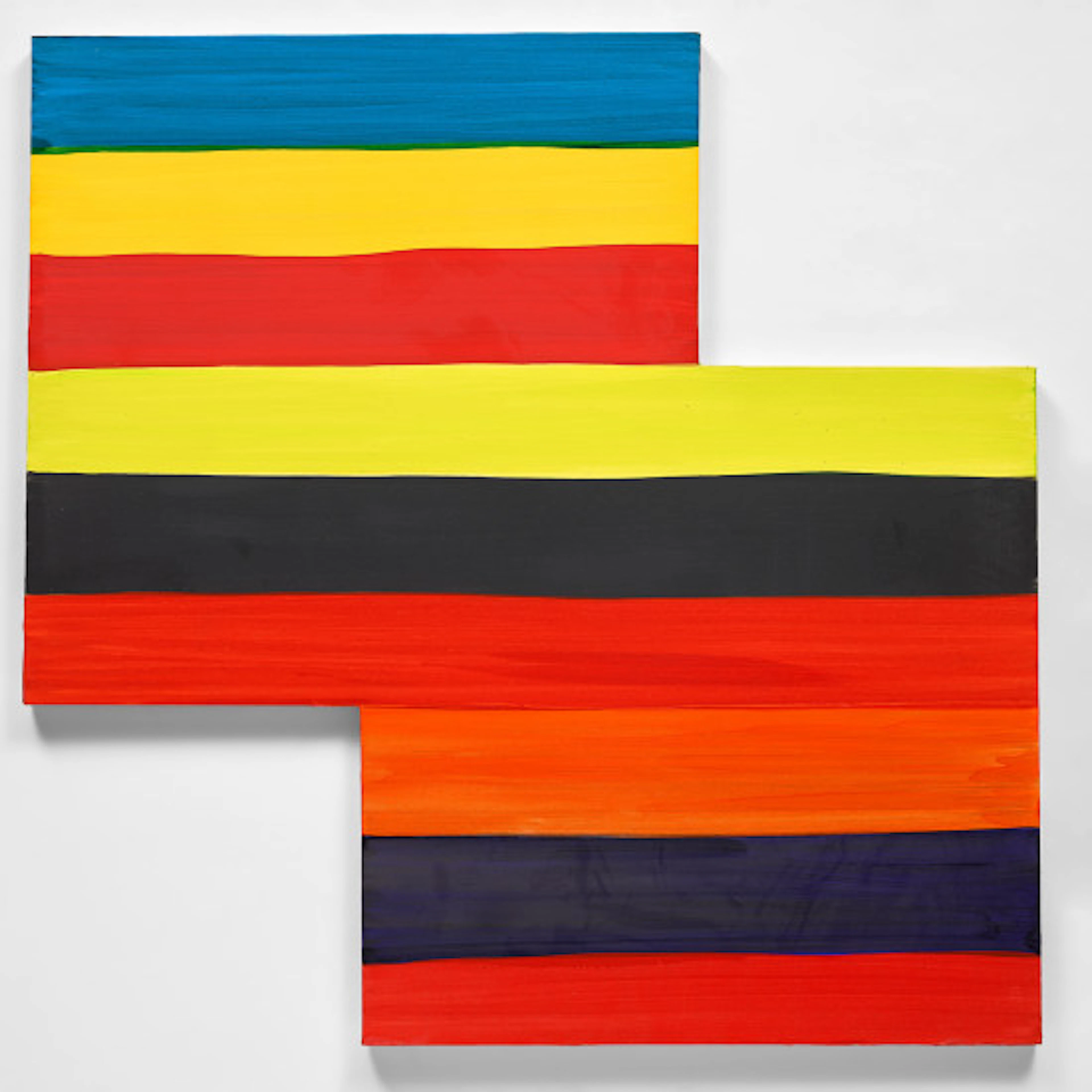 Mary Heilmann - Shaped Serape