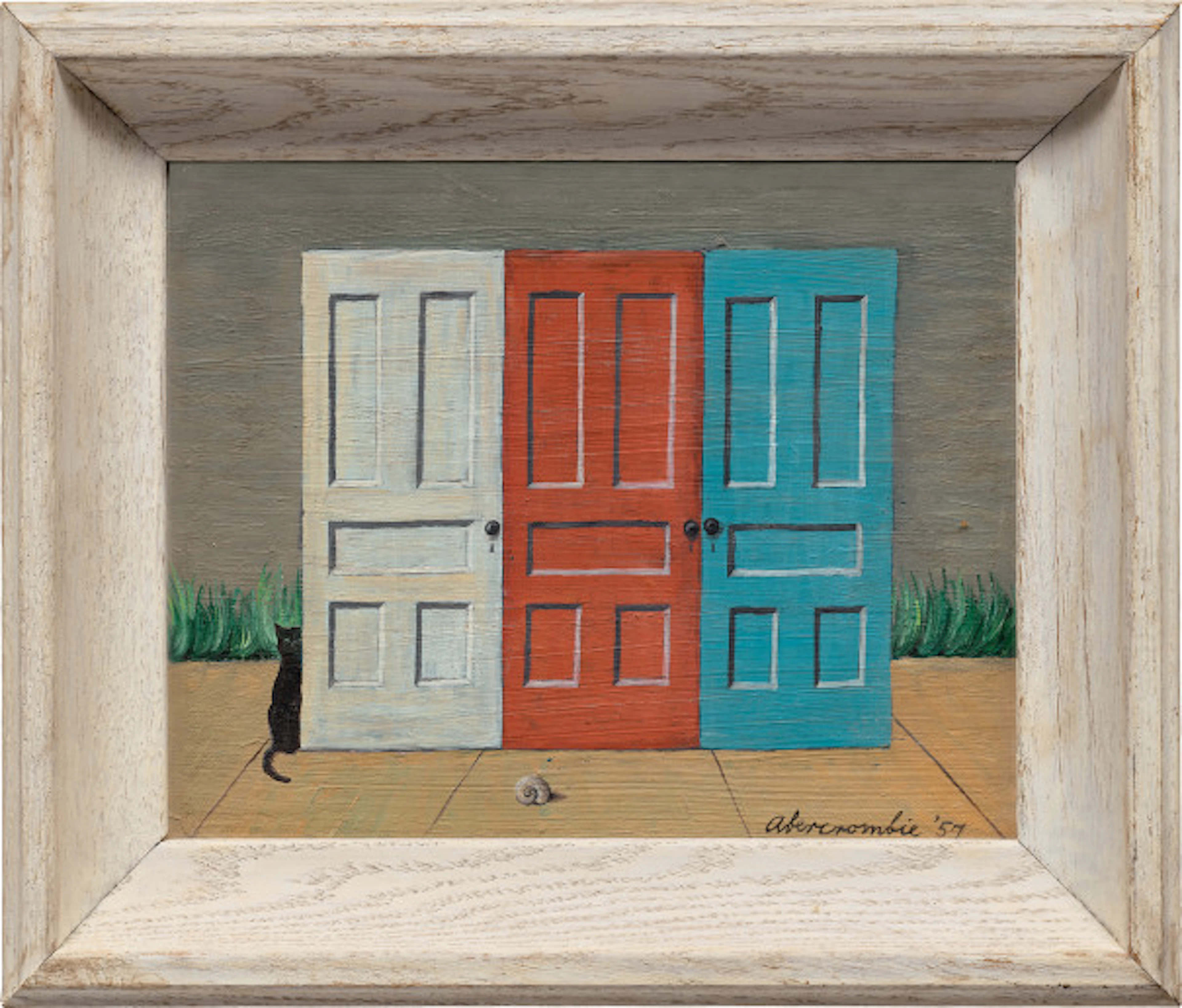 Gertrude Abercrombie - Doors with Cat and Shell