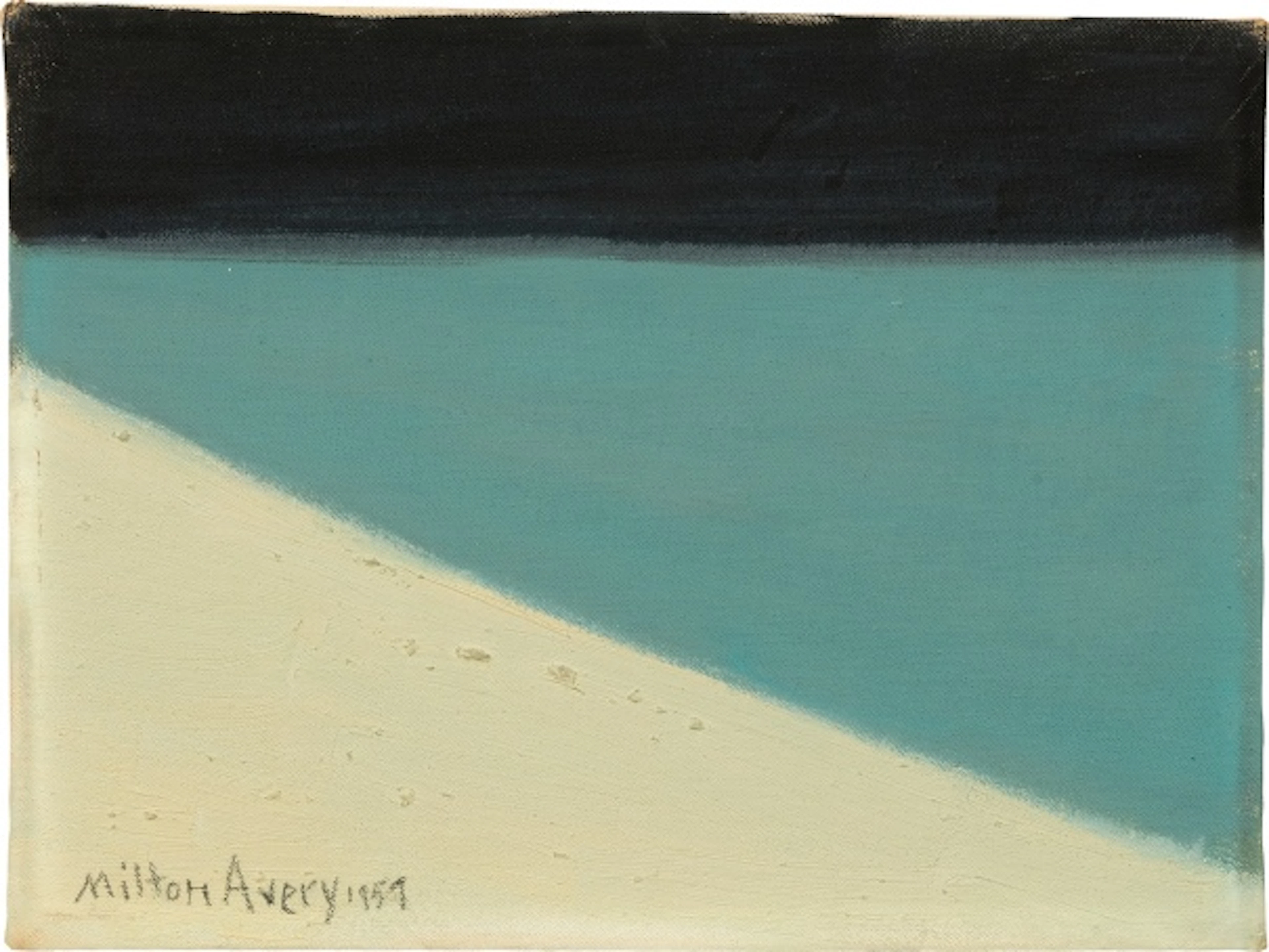 Milton Avery - Dark Sea, Dark Sky