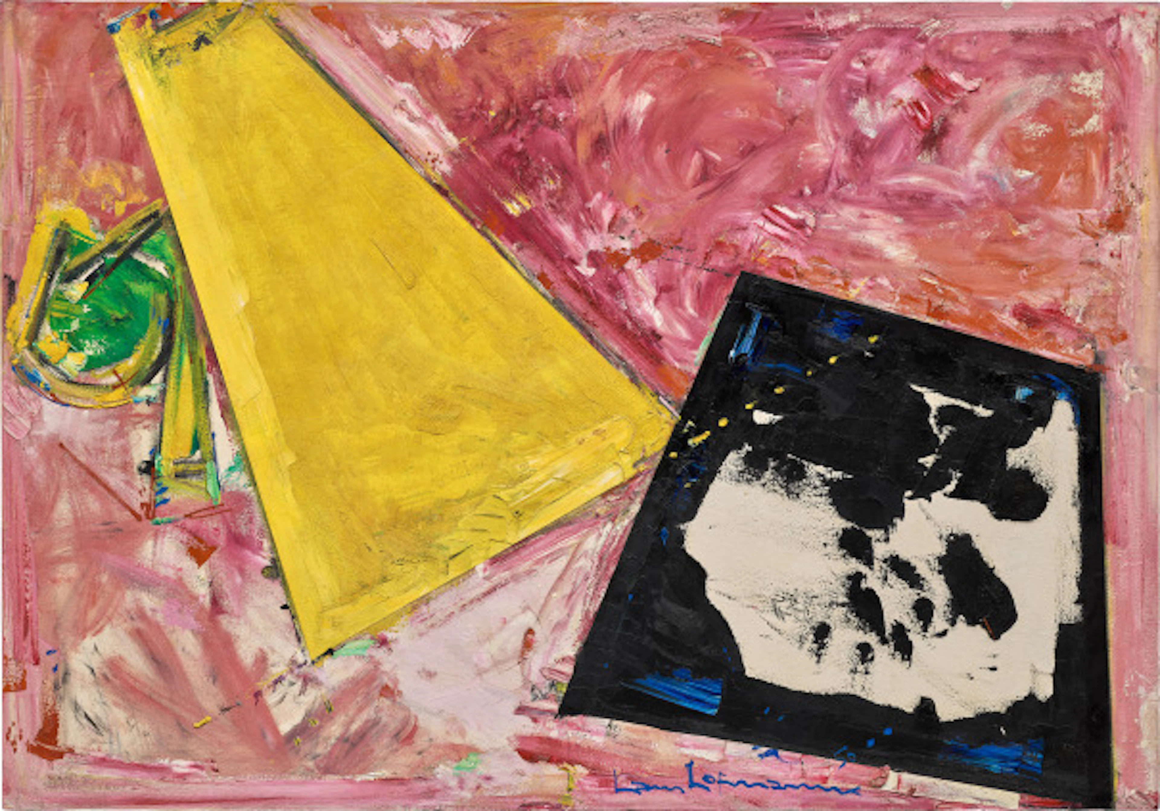 Hans Hofmann - Magenta, Yellow and Black