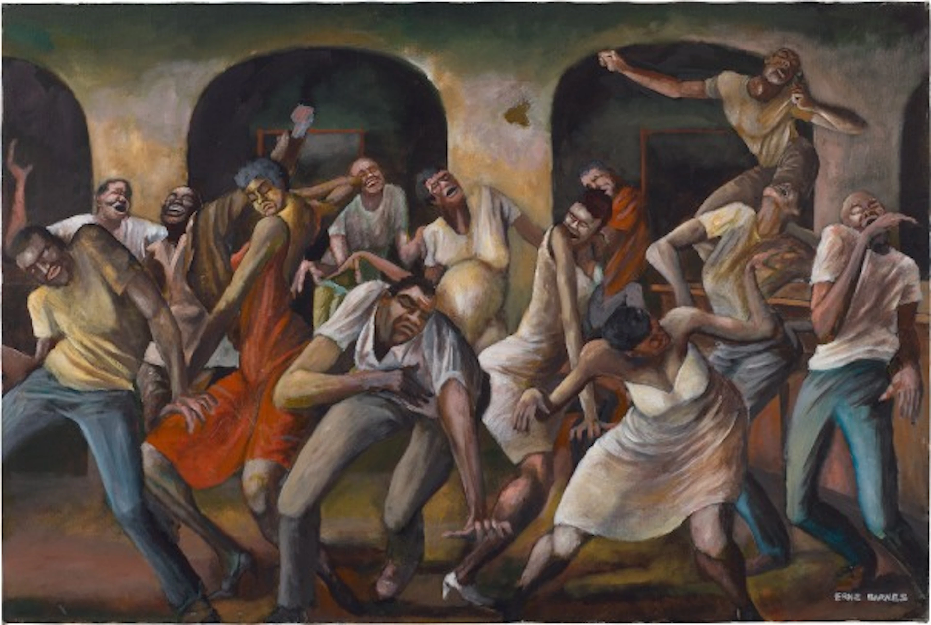 Ernie Barnes - Human Celebratio