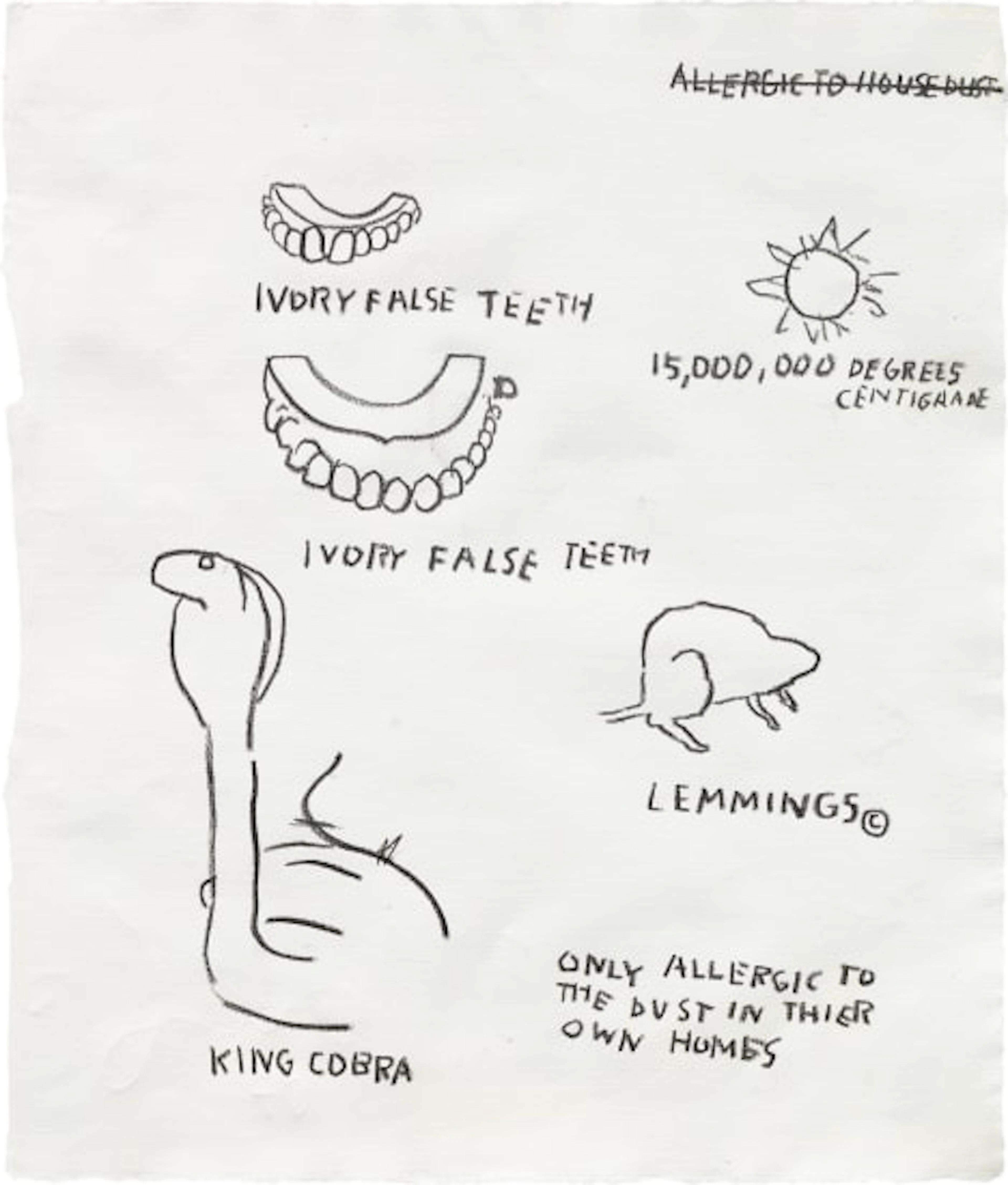 Jean-Michel Basquiat - Untitled
