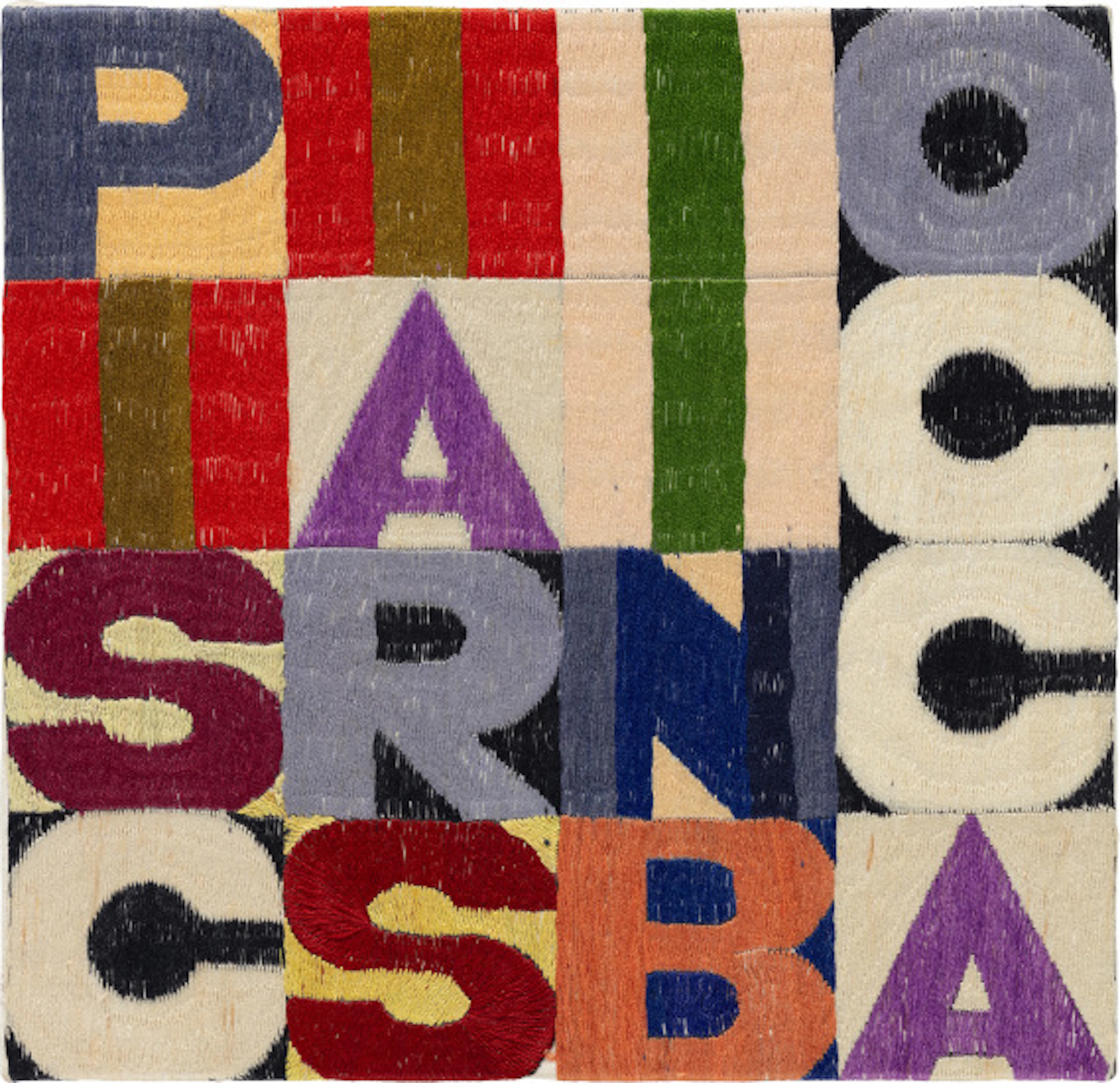 Alighiero Boetti - Pisciarsi in bocca