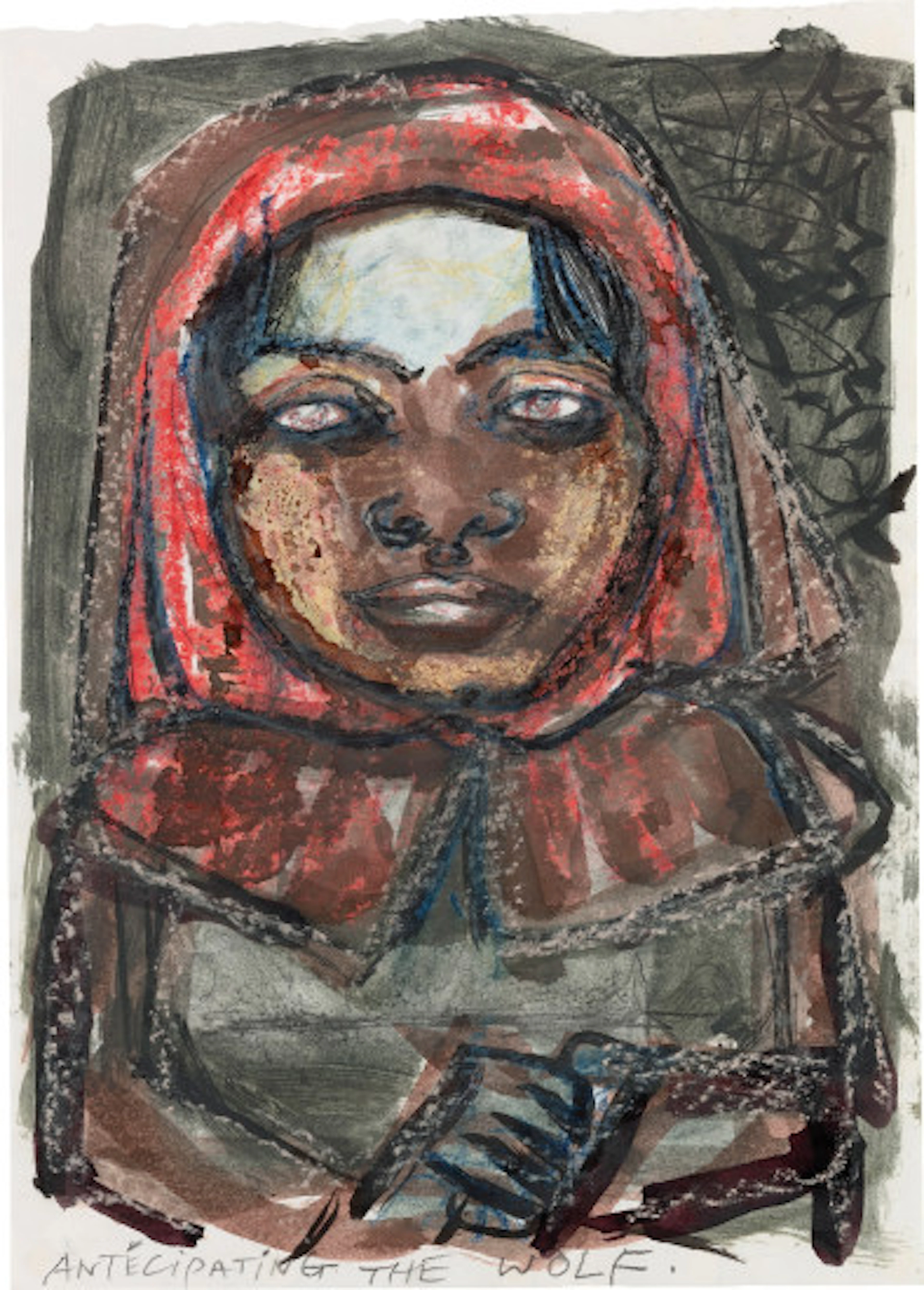 Marlene Dumas - Little Red Riding Hood