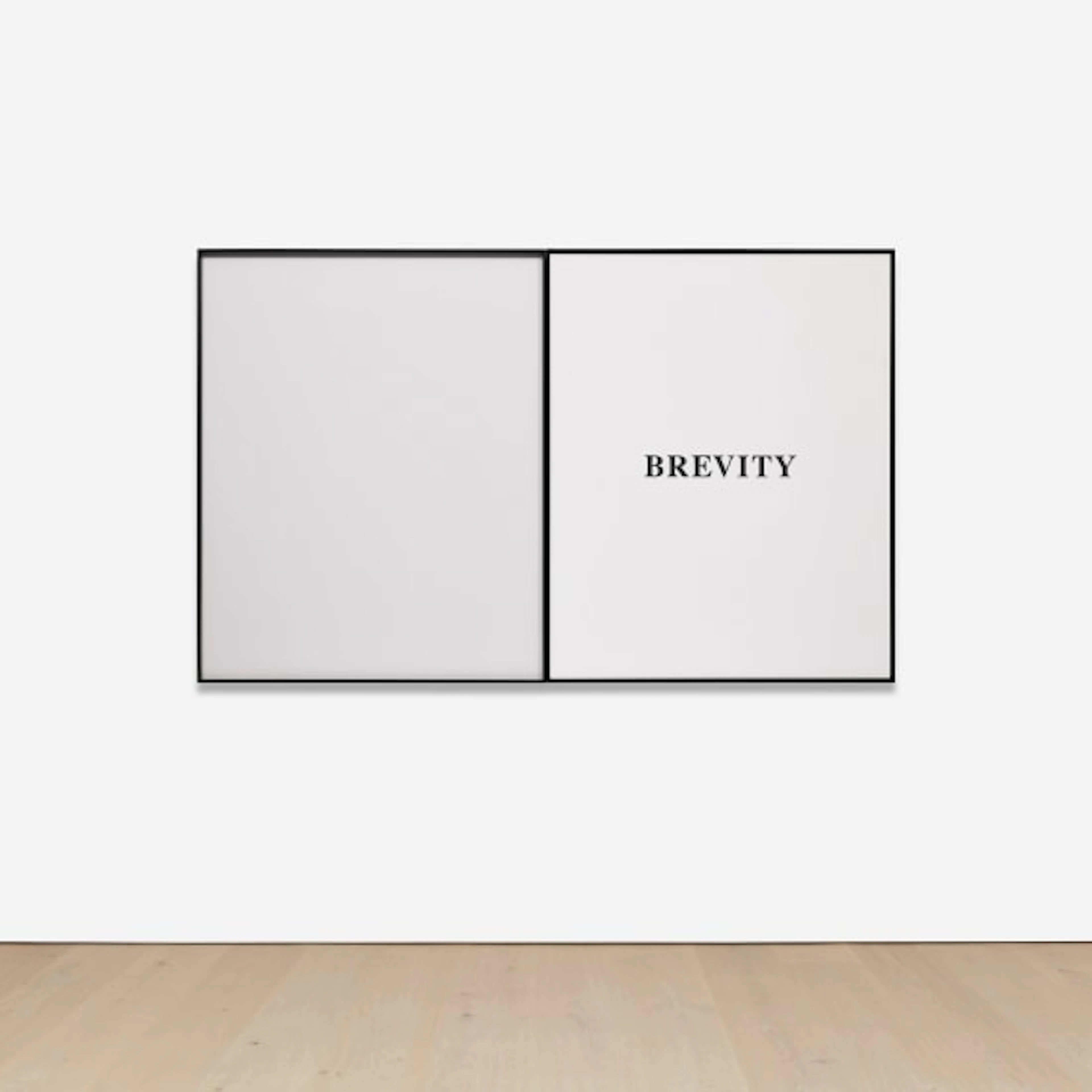 John Baldessari - Prima Facie (Fifth State): Brevity