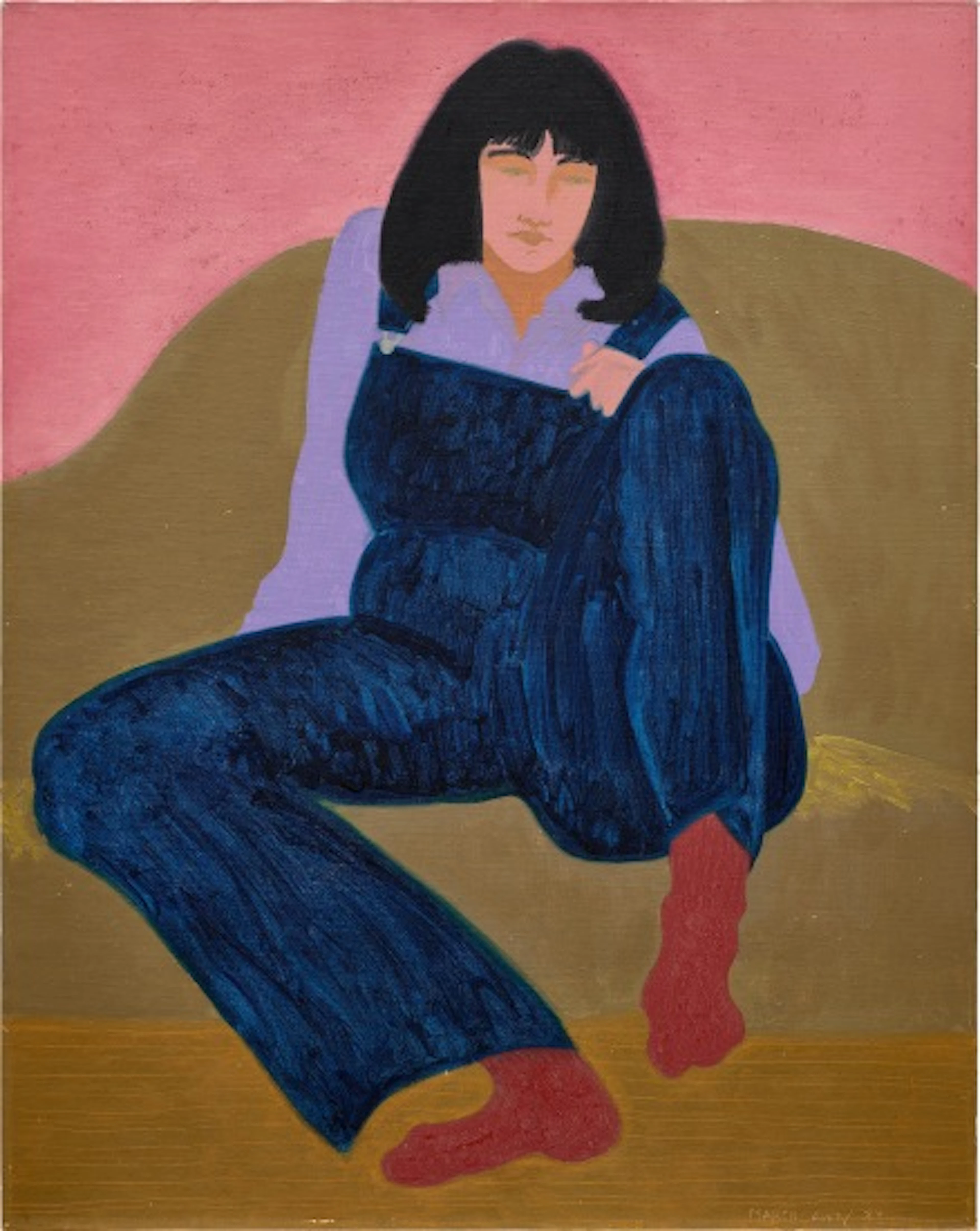 March Avery - Ann in Overalls