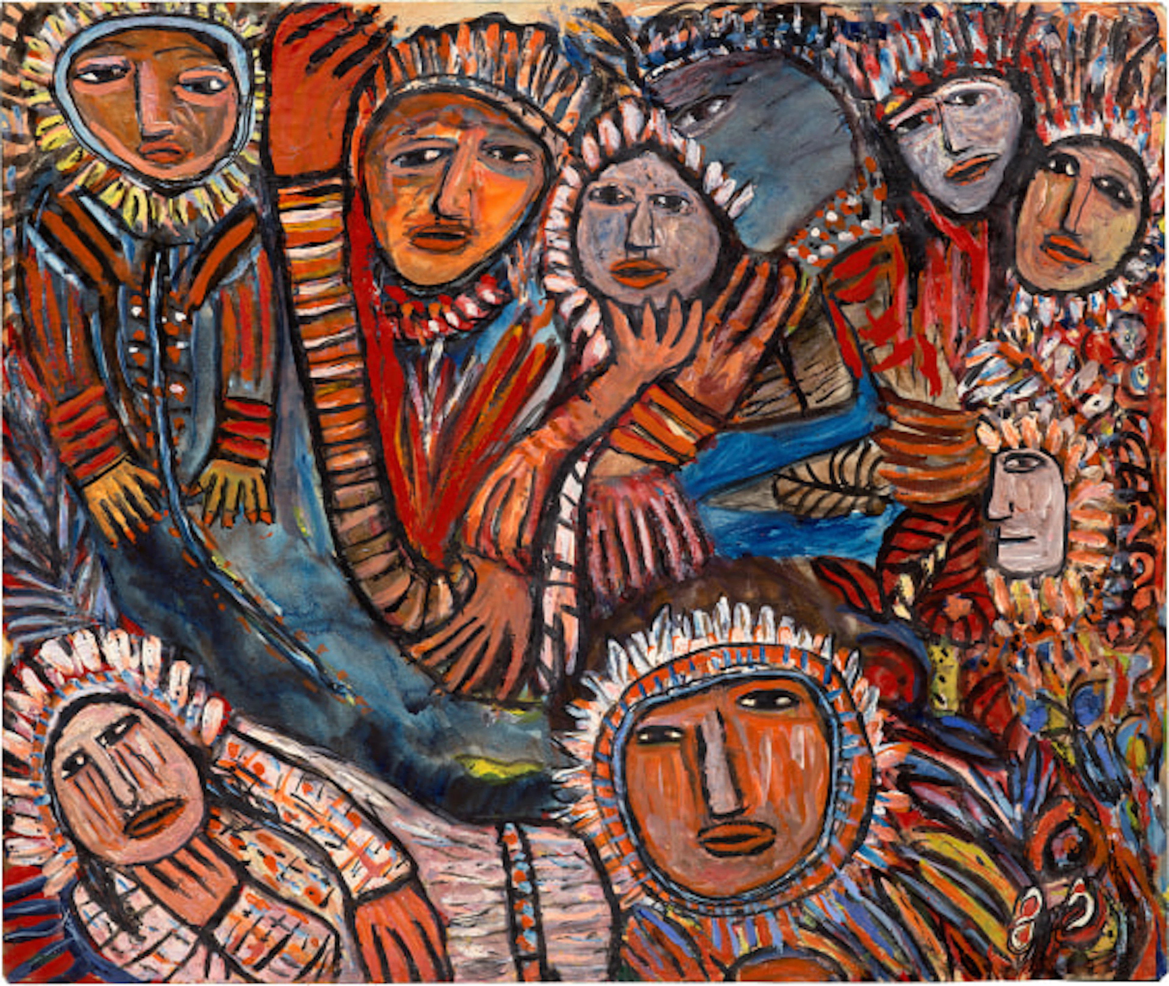 Janet Sobel - untitled