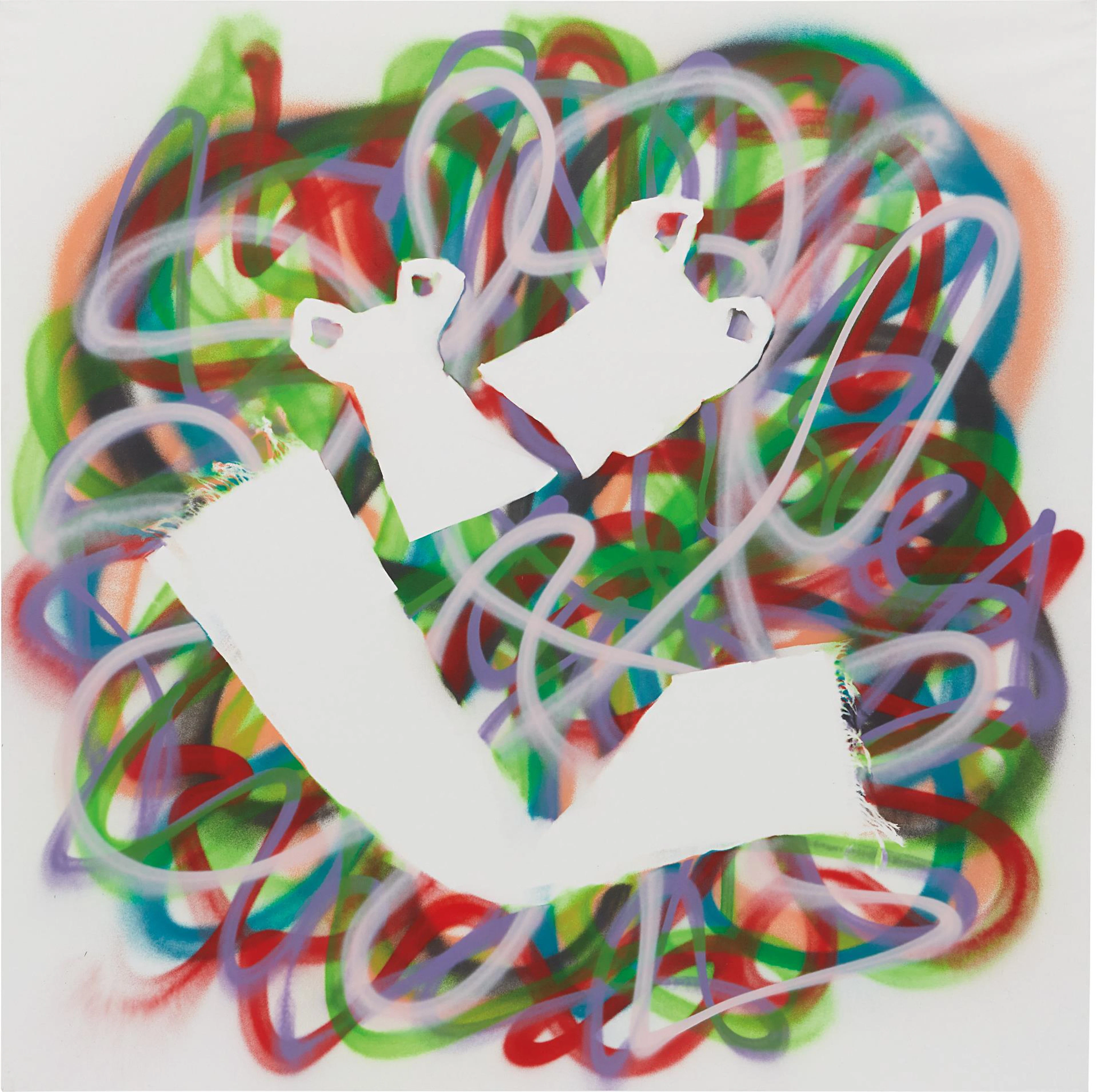 Holding her Hand in the Air in the Shape of a Gun 9 – Eddie Peake