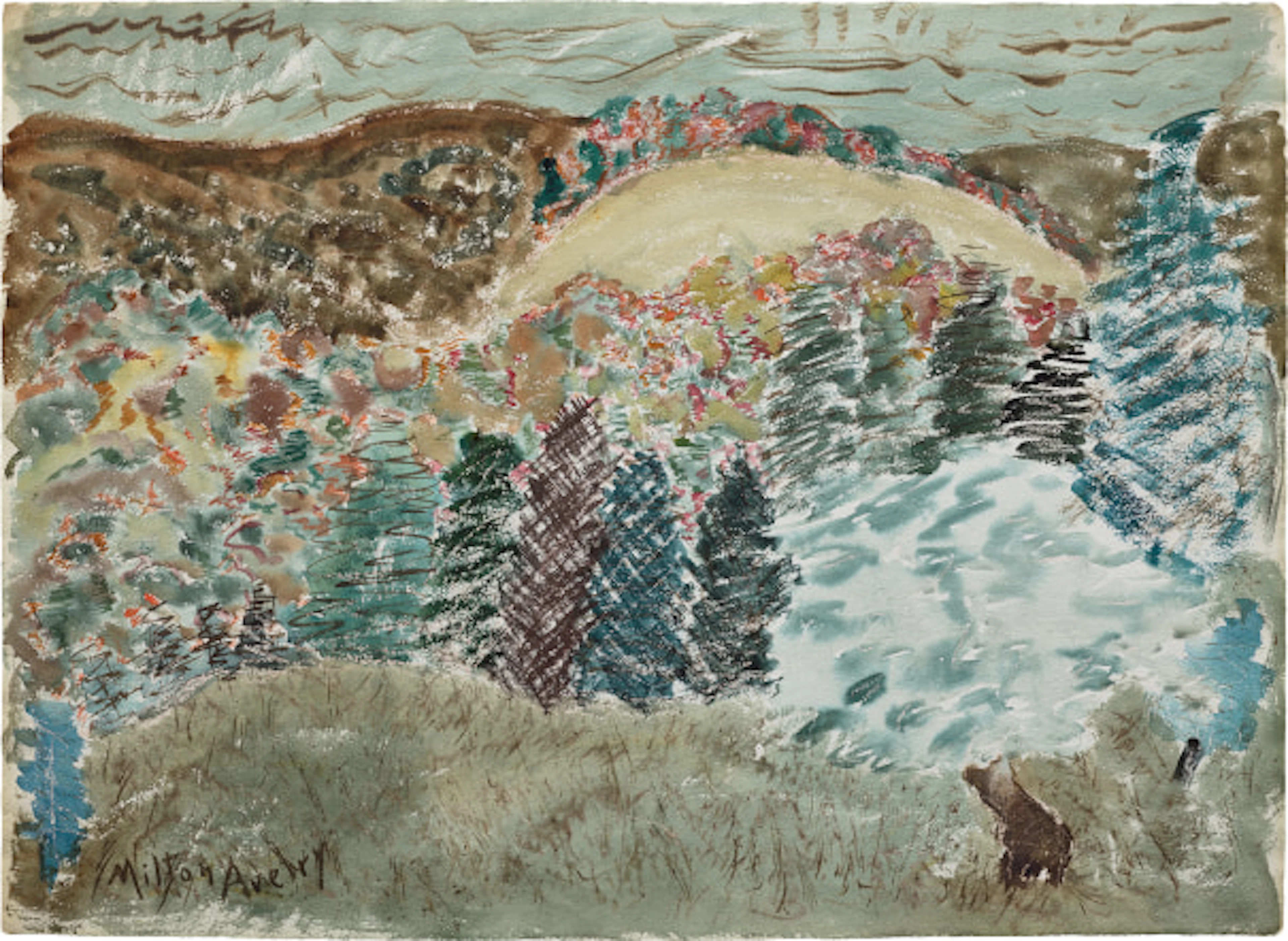 Milton Avery - Autumn Hills