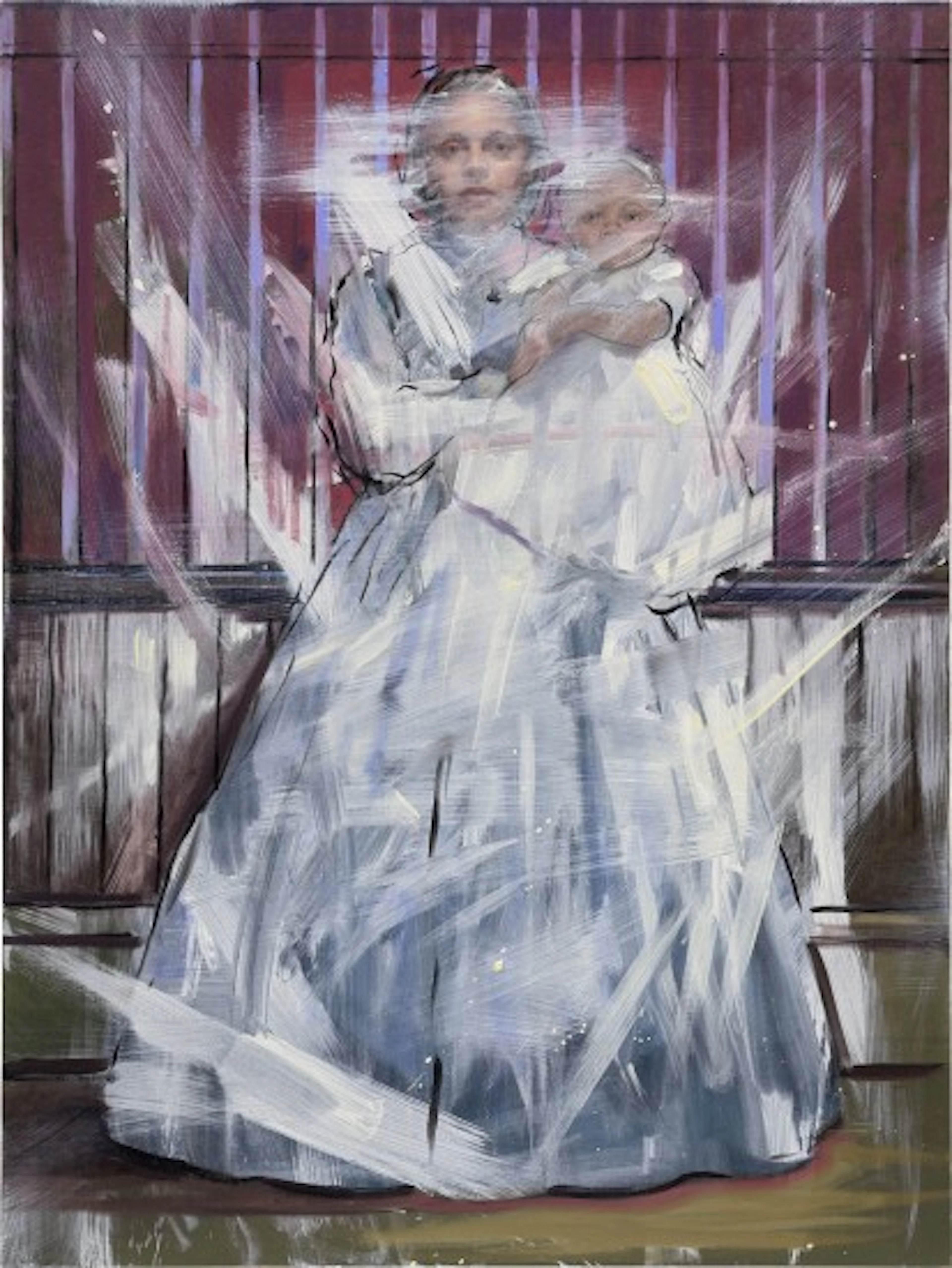 Titus Kaphar - Mother with Child