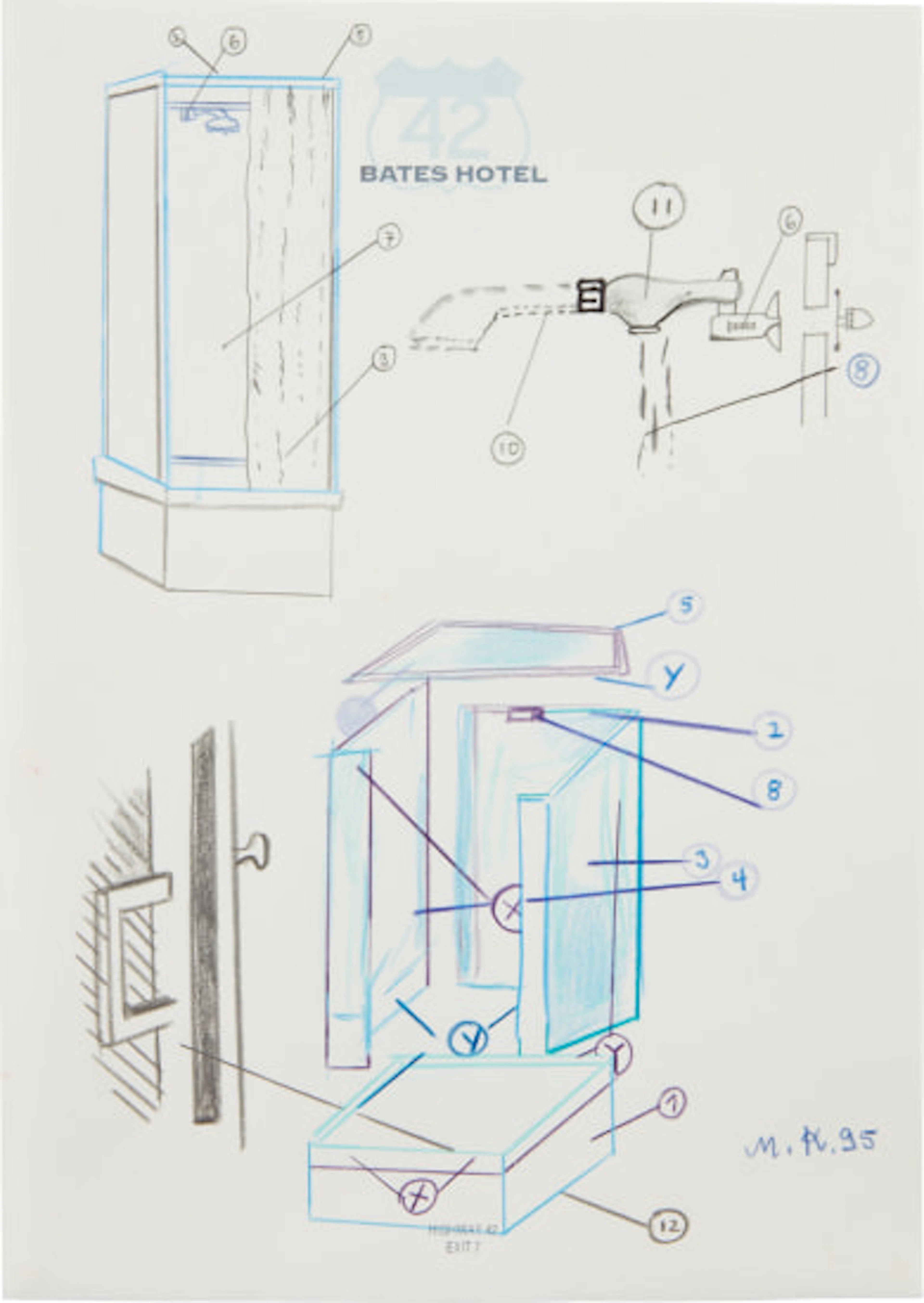 Martin Kippenberger - Untitled (Bates Hotel)